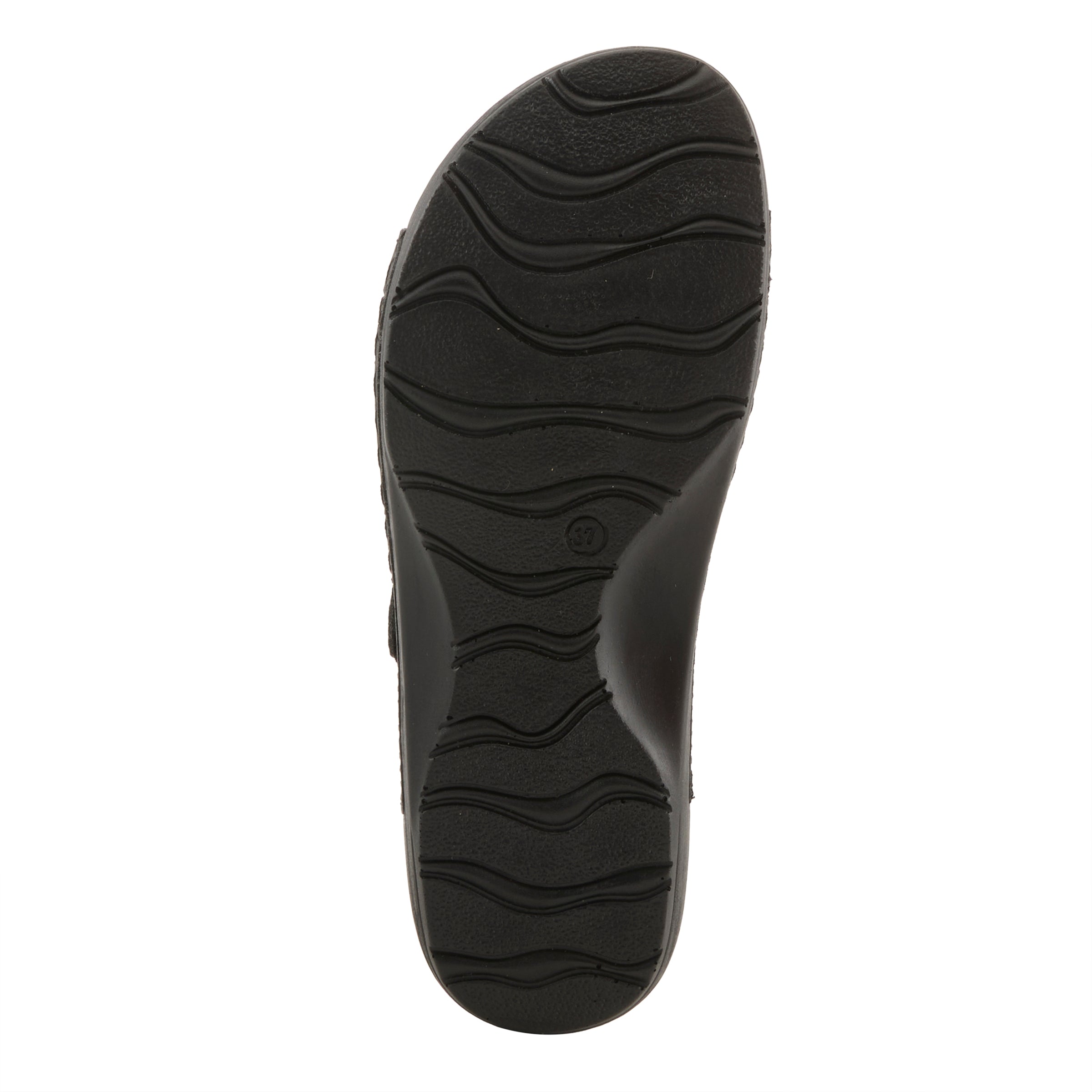 Flexus FLEXUS 150901 SANDAL sandal in black with flexible sole