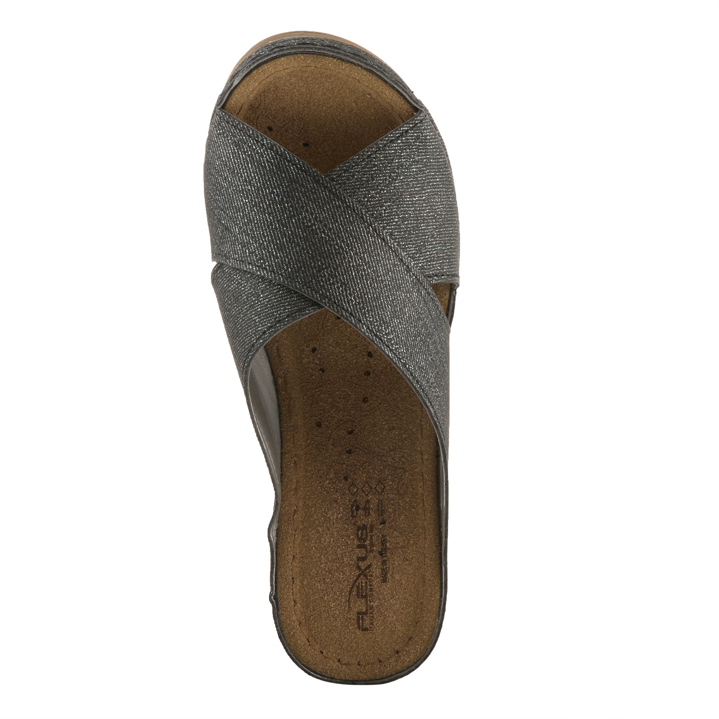 Flexus FLEXUS 170611 SANDAL sandal in black with flexible sole