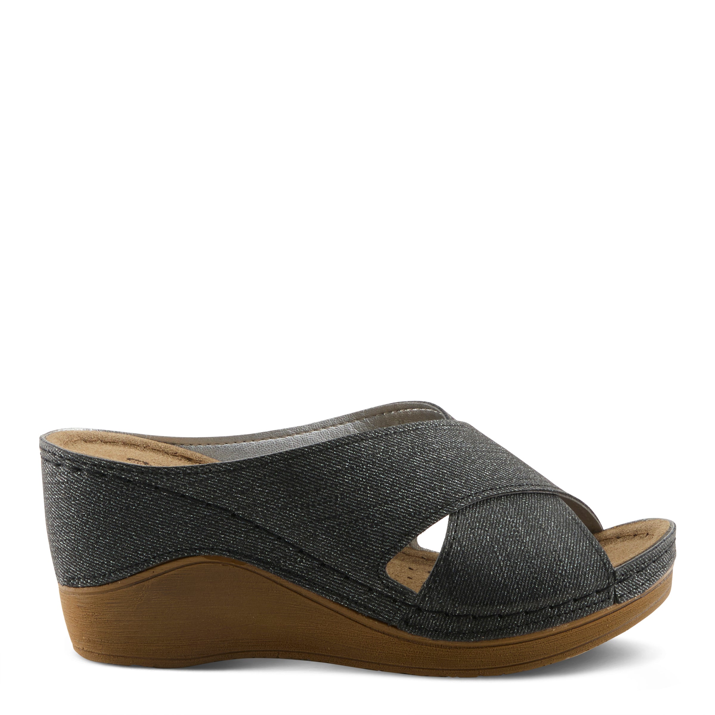 Flexus FLEXUS 170611 SANDAL sandal in charcoal with flexible sole