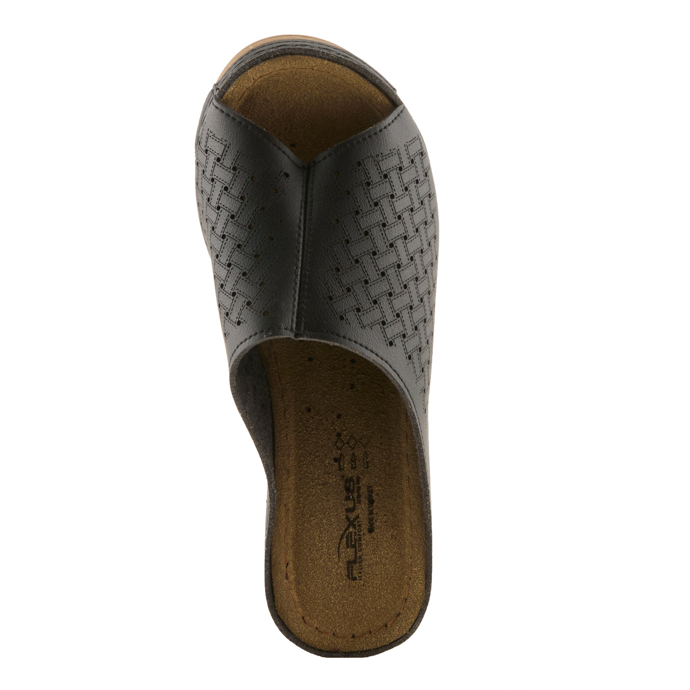 Flexus FLEXUS 170640 SANDAL sandal in black with flexible sole