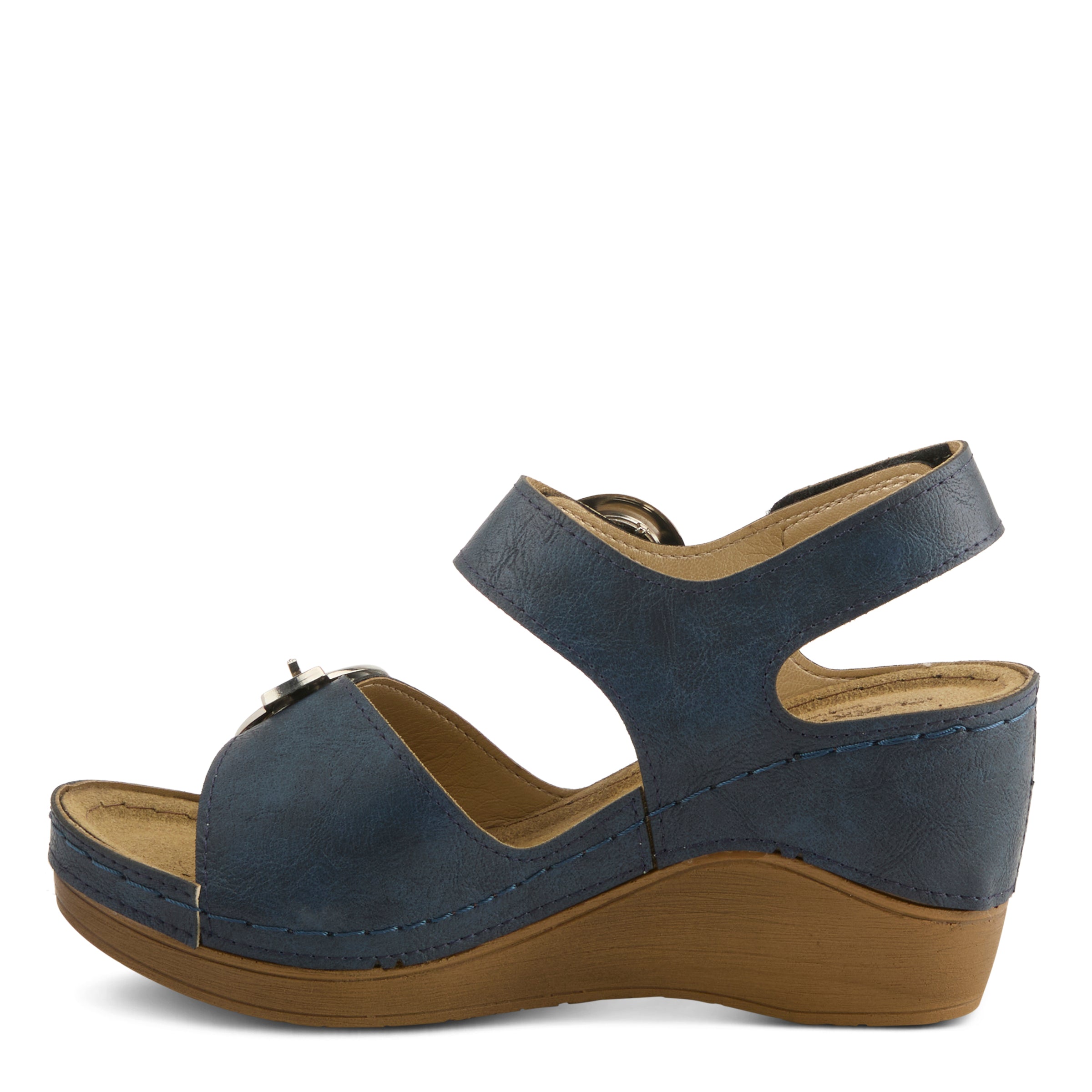Flexus FLEXUS 170678 SANDAL sandal in navy with flexible sole