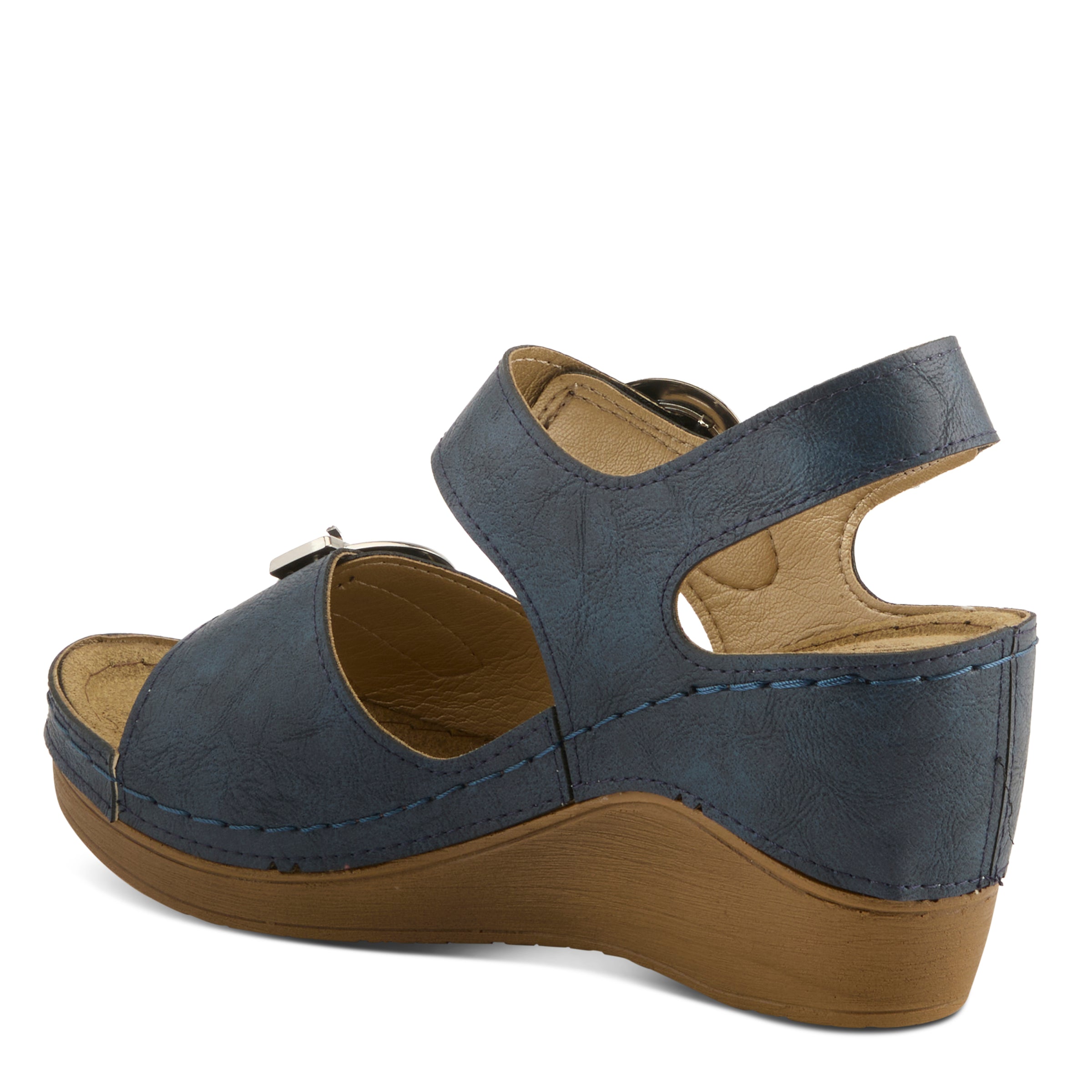 Flexus FLEXUS 170678 SANDAL sandal in navy with flexible sole