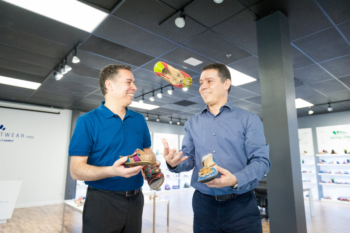 Spring Step Shoes co-founders David and Avi Ben-Zikry