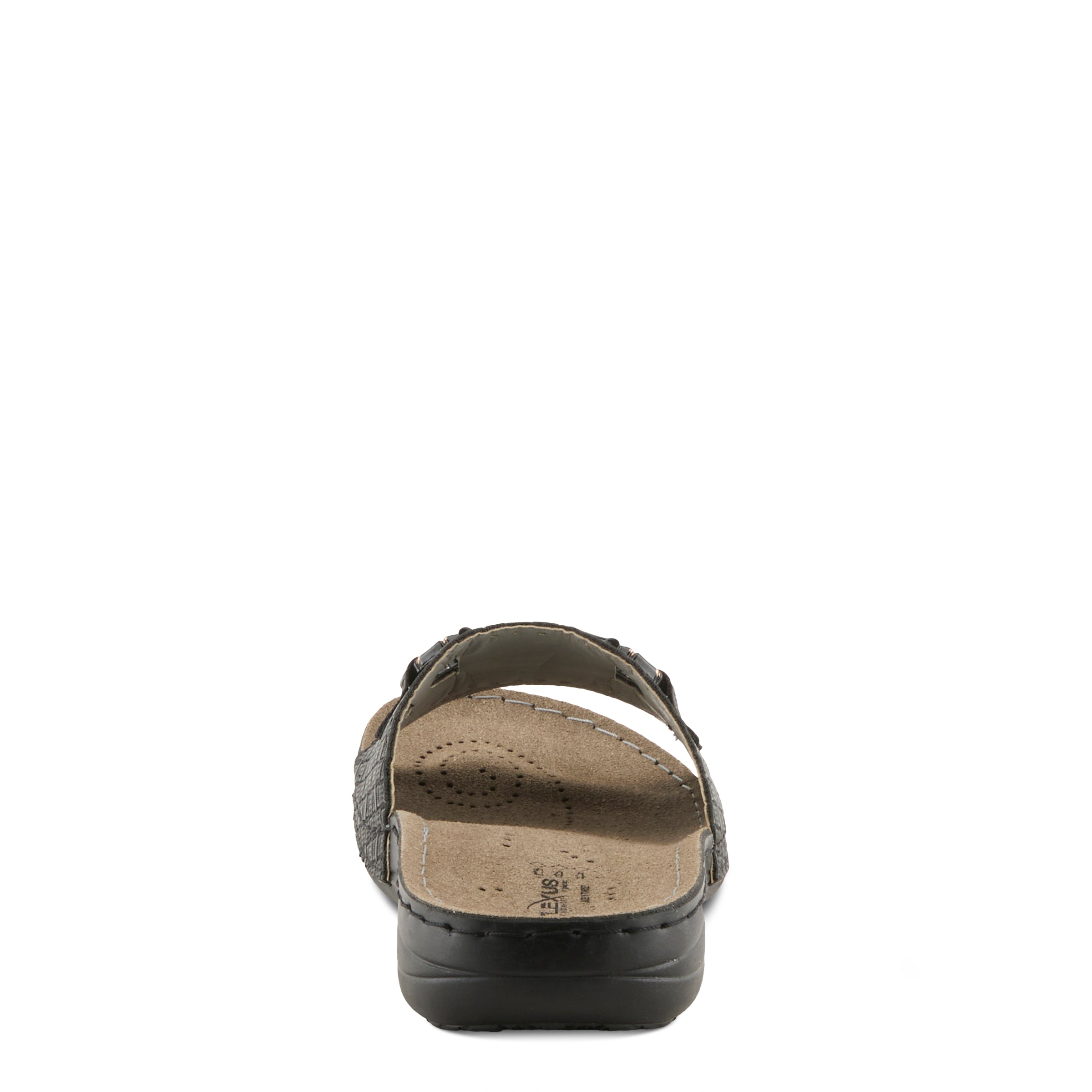 Flexus FLEXUS 5723 SANDAL sandal in black with flexible sole