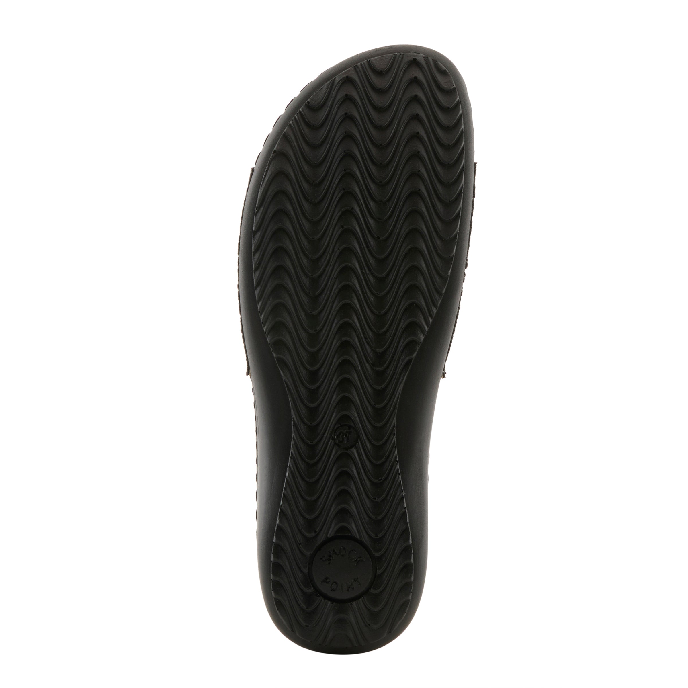 Flexus FLEXUS 5723 SANDAL sandal in black with flexible sole