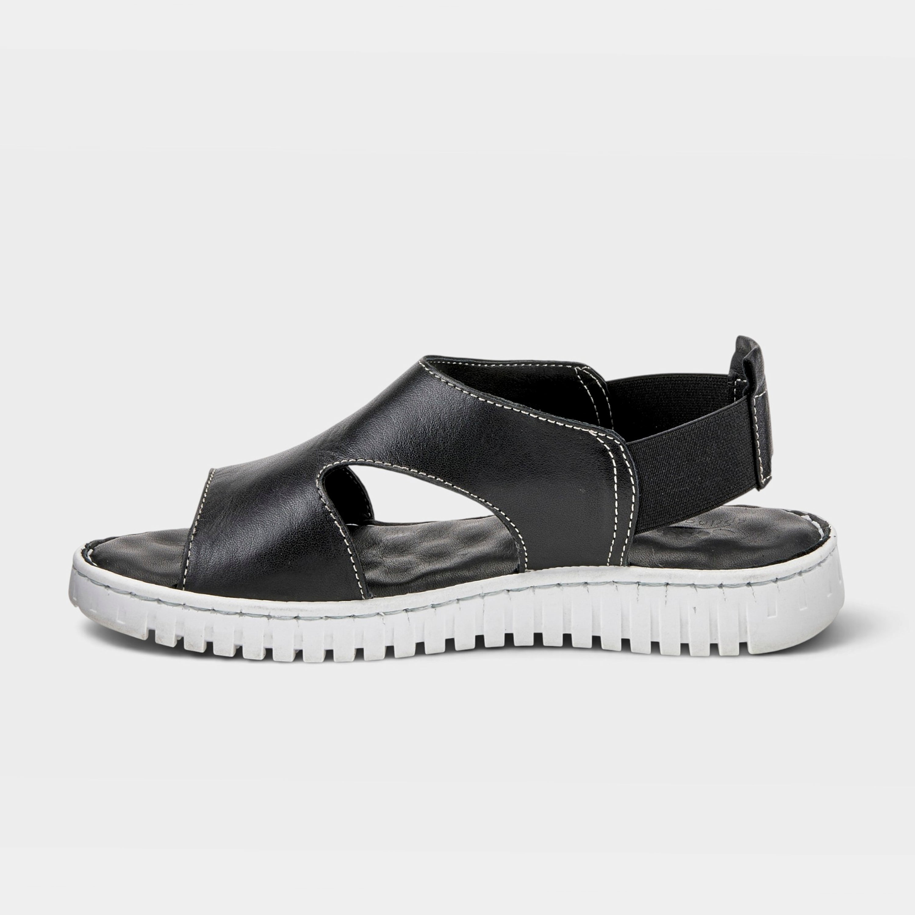 Spring Step Abadessa Black Sandal