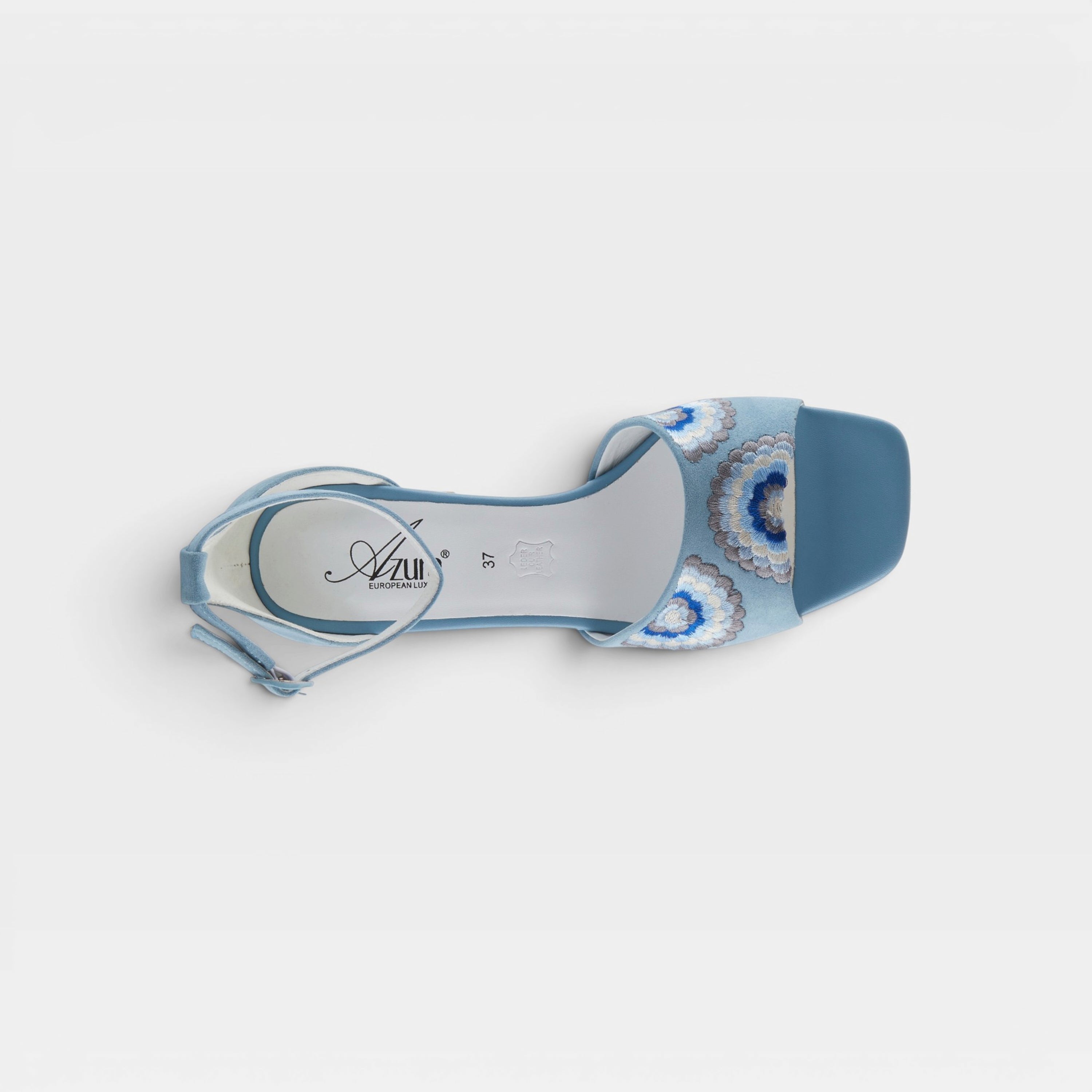 Azura Abeaute Sky Blue Multi Shoe