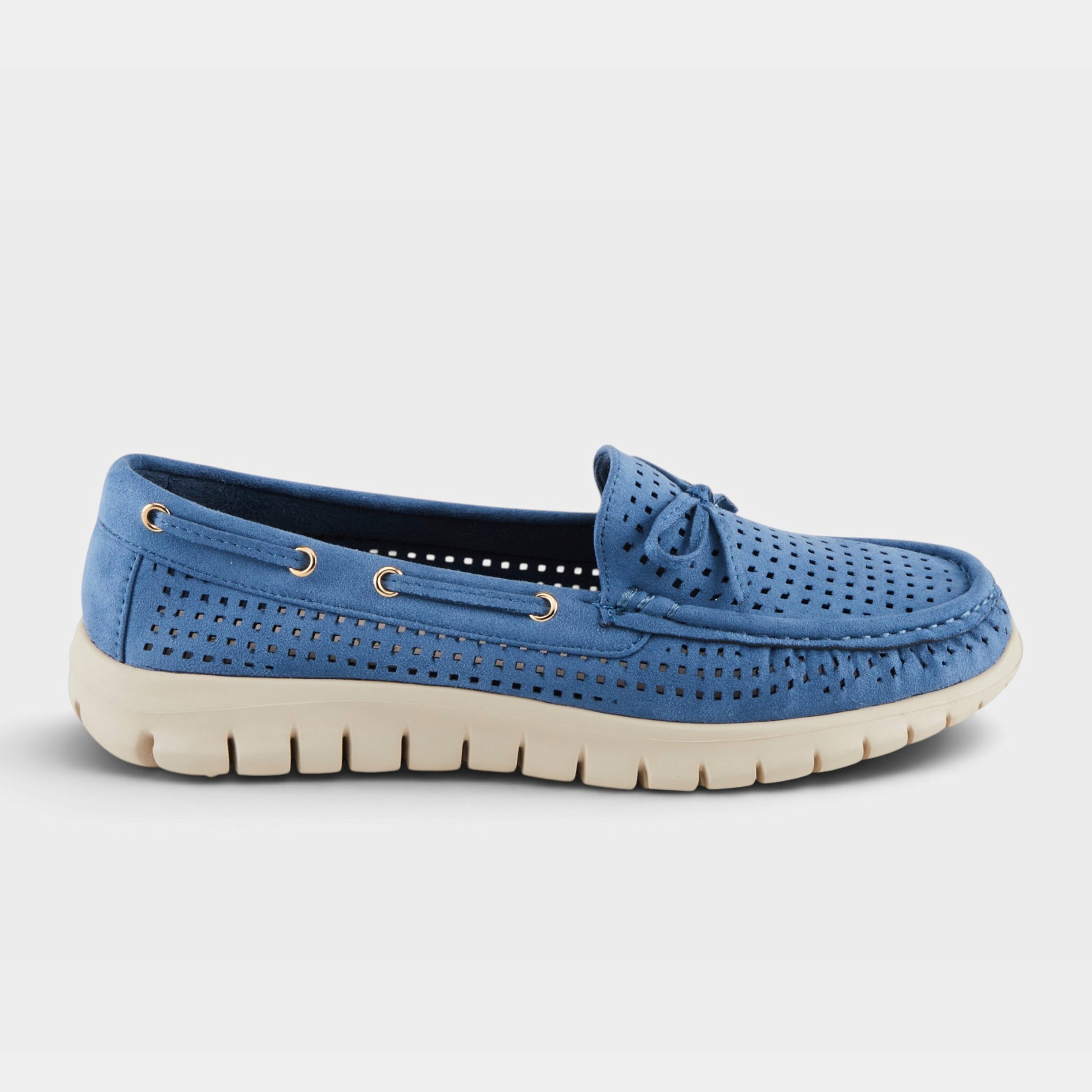 Patrizia Aboard Denim Blue Shoe