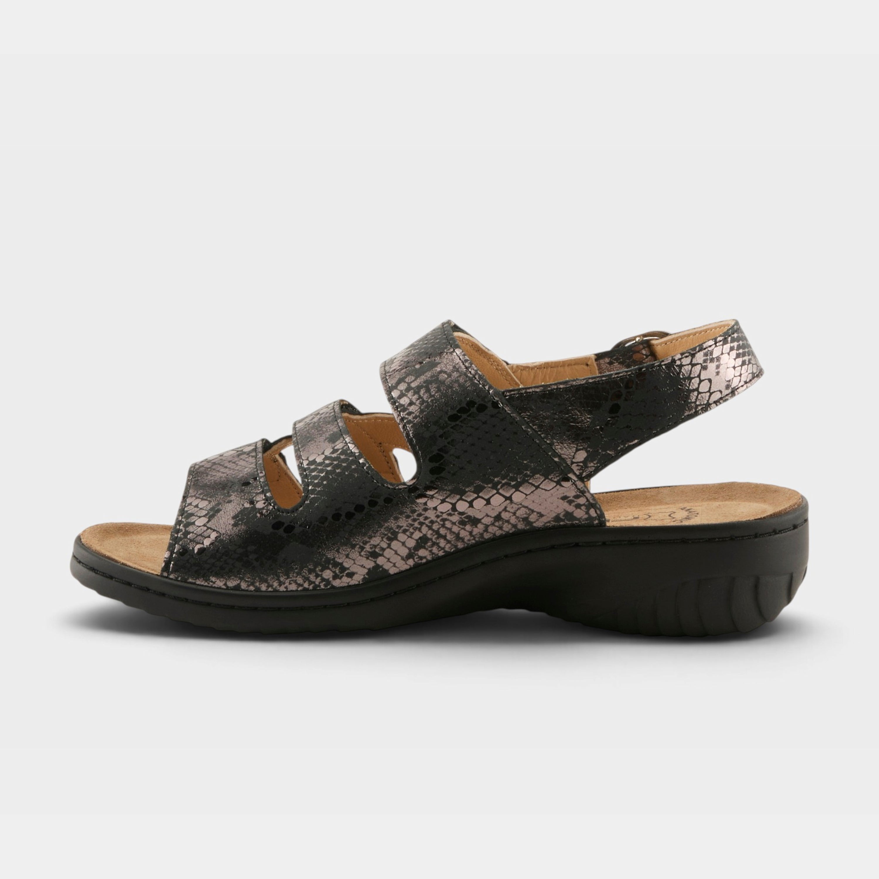 Flexus Acamar Black Multi Sandal
