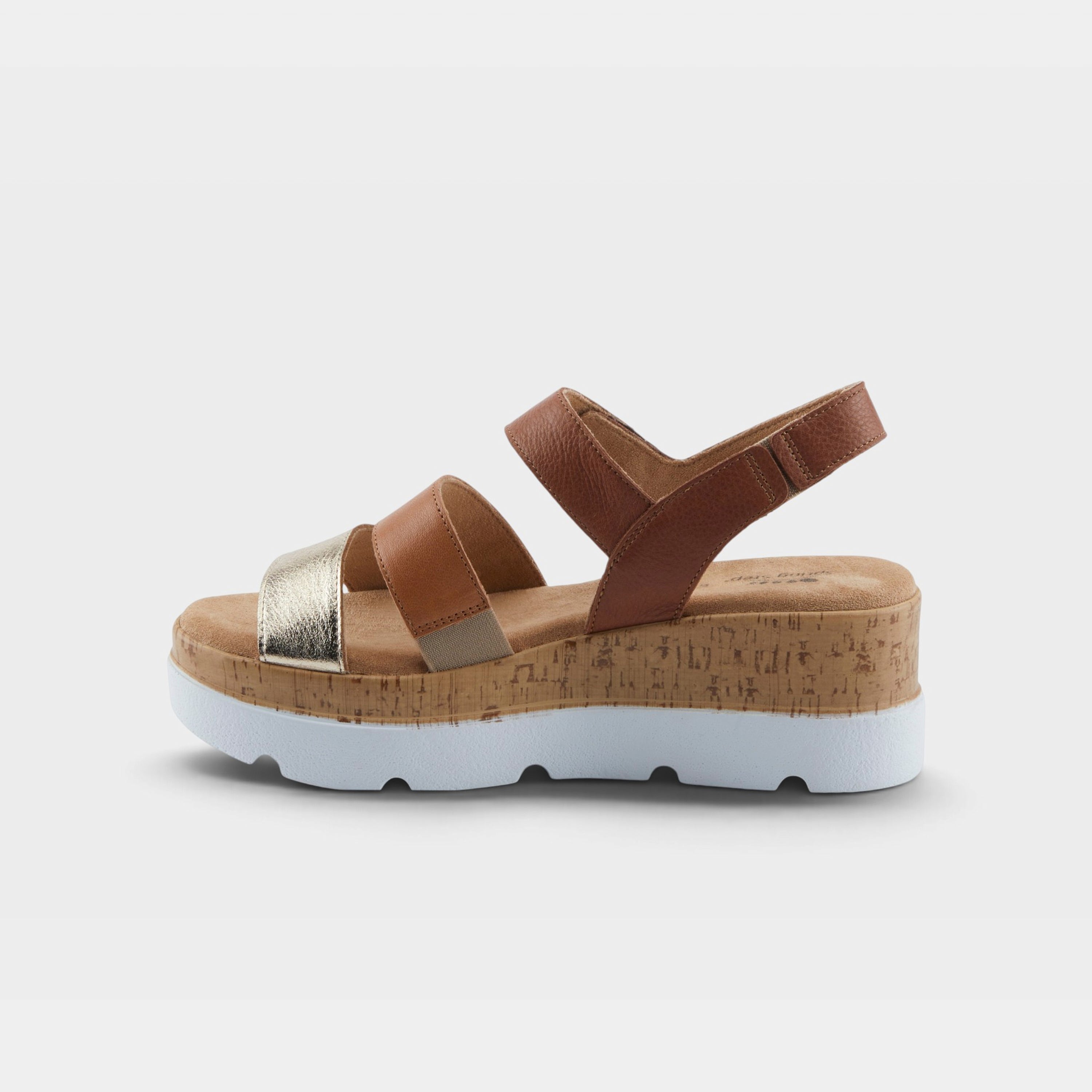 Spring Step Acey Brown Multi Sandal