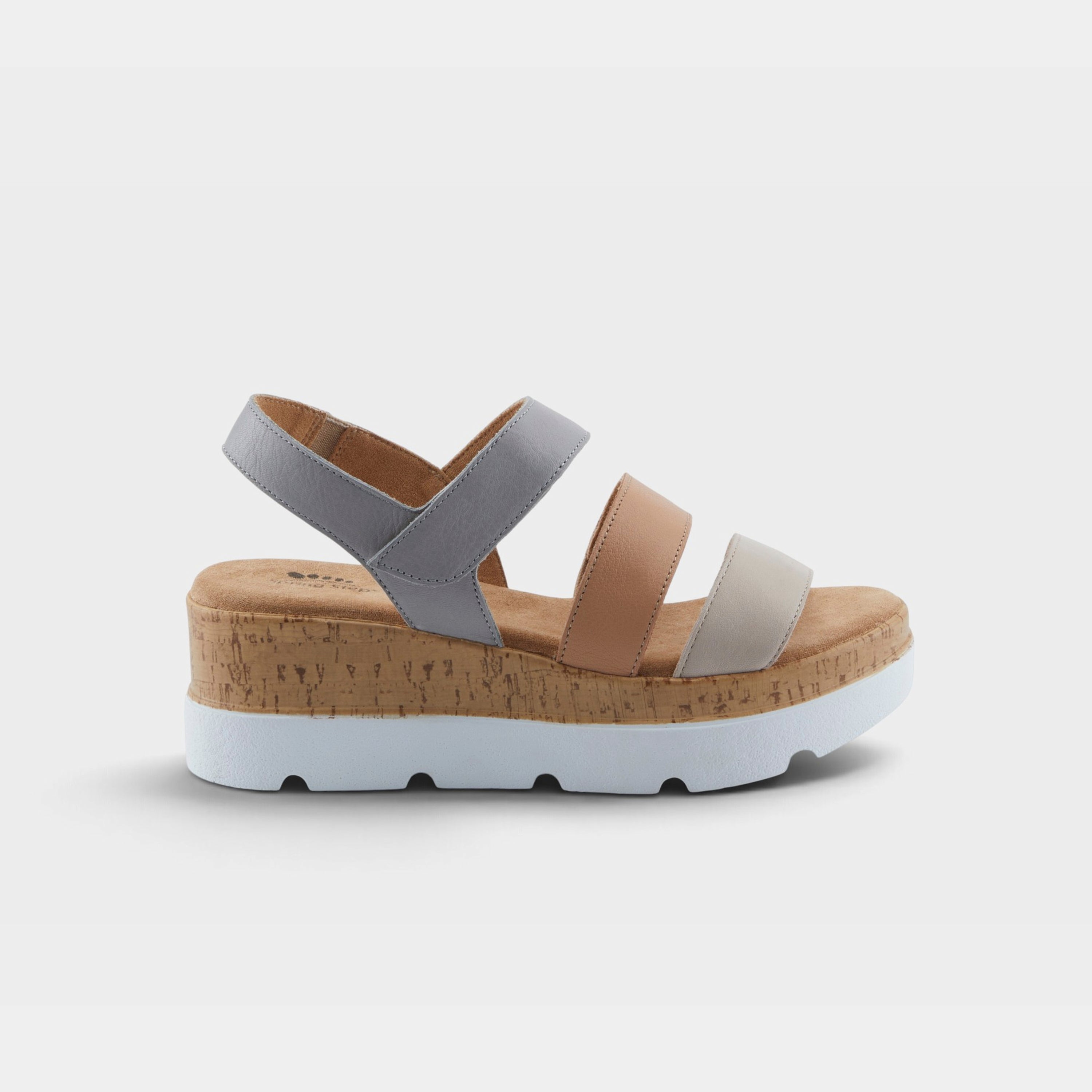 Spring Step Acey Grey Multi Sandal
