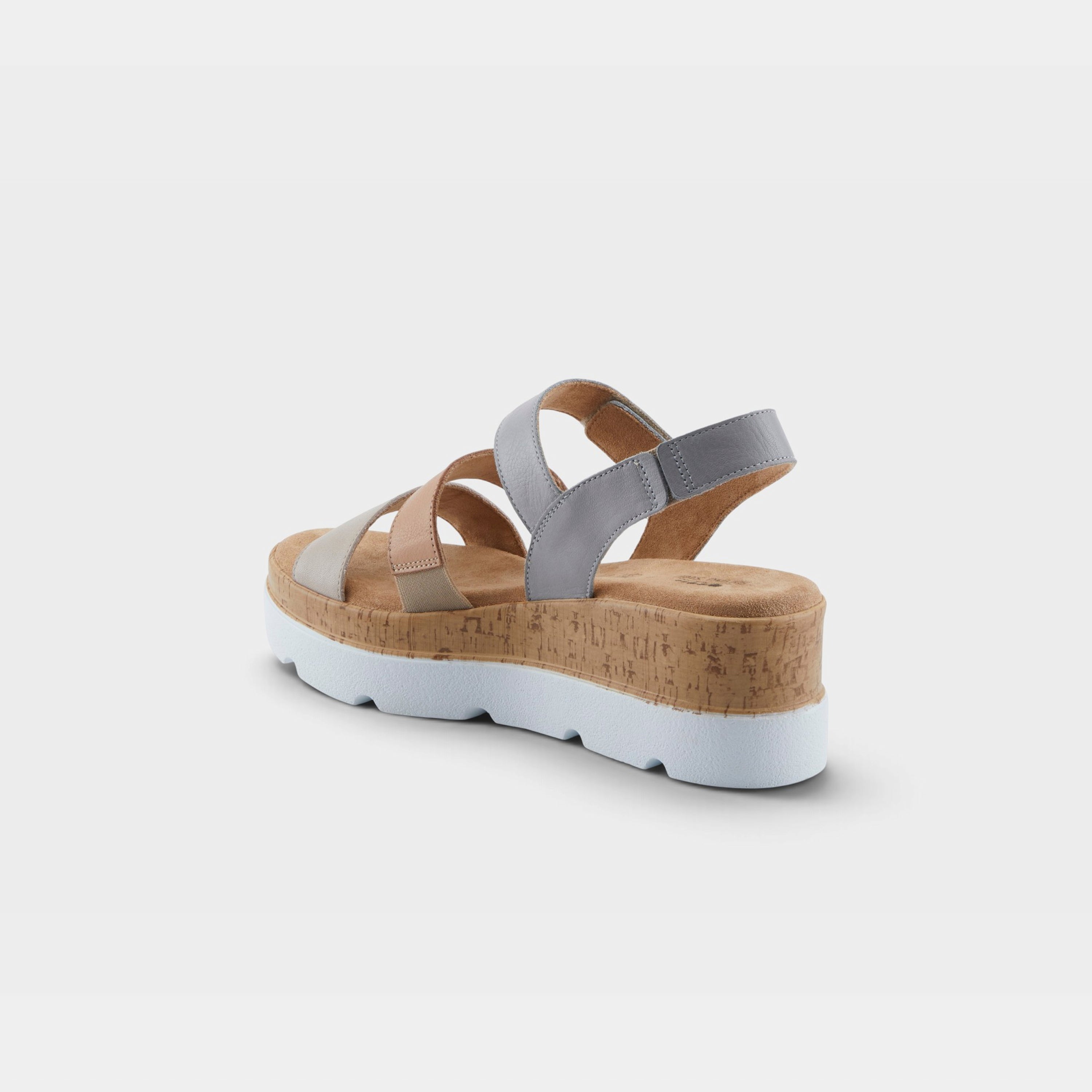 Spring Step Acey Grey Multi Sandal