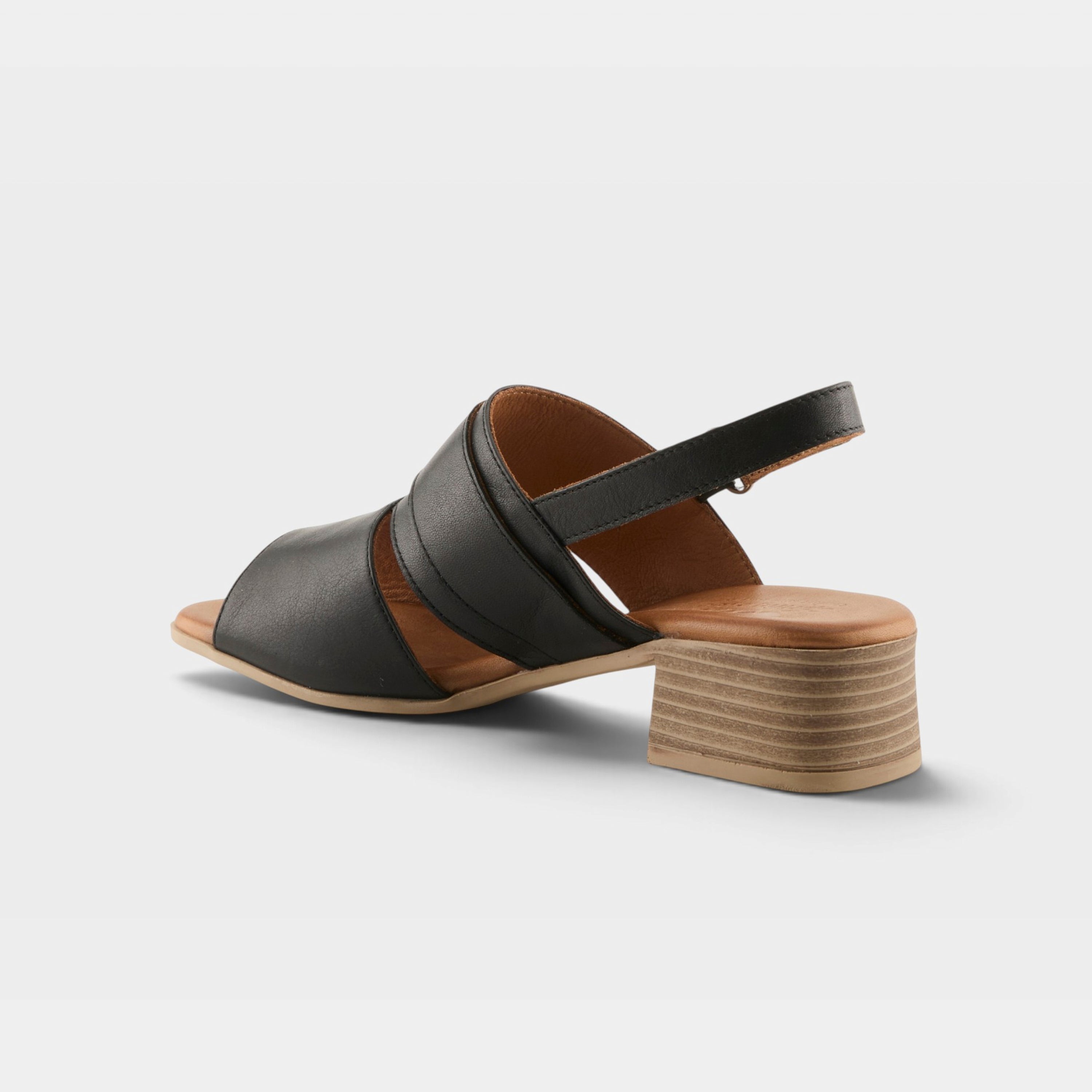 Spring Step Acoliana Black Sandal