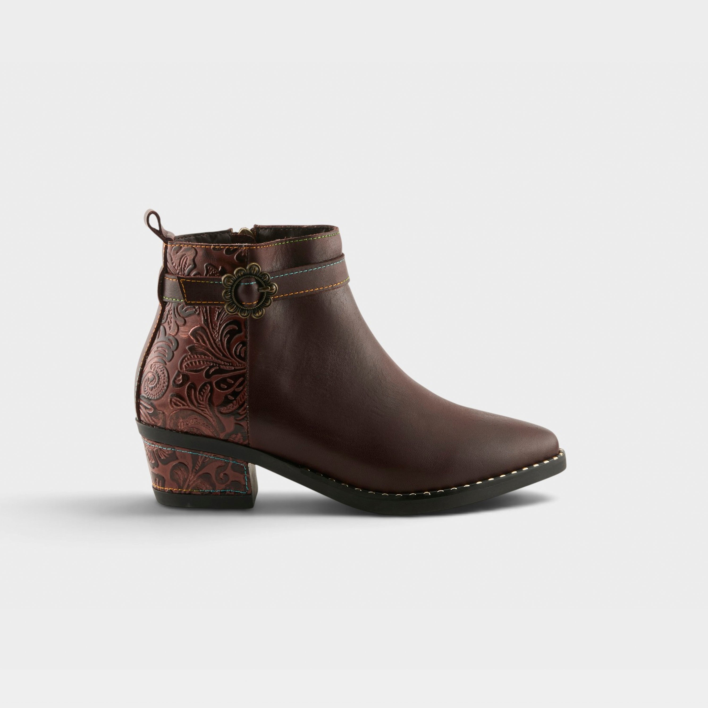 L'Artiste Acree boots in Brown, hero view