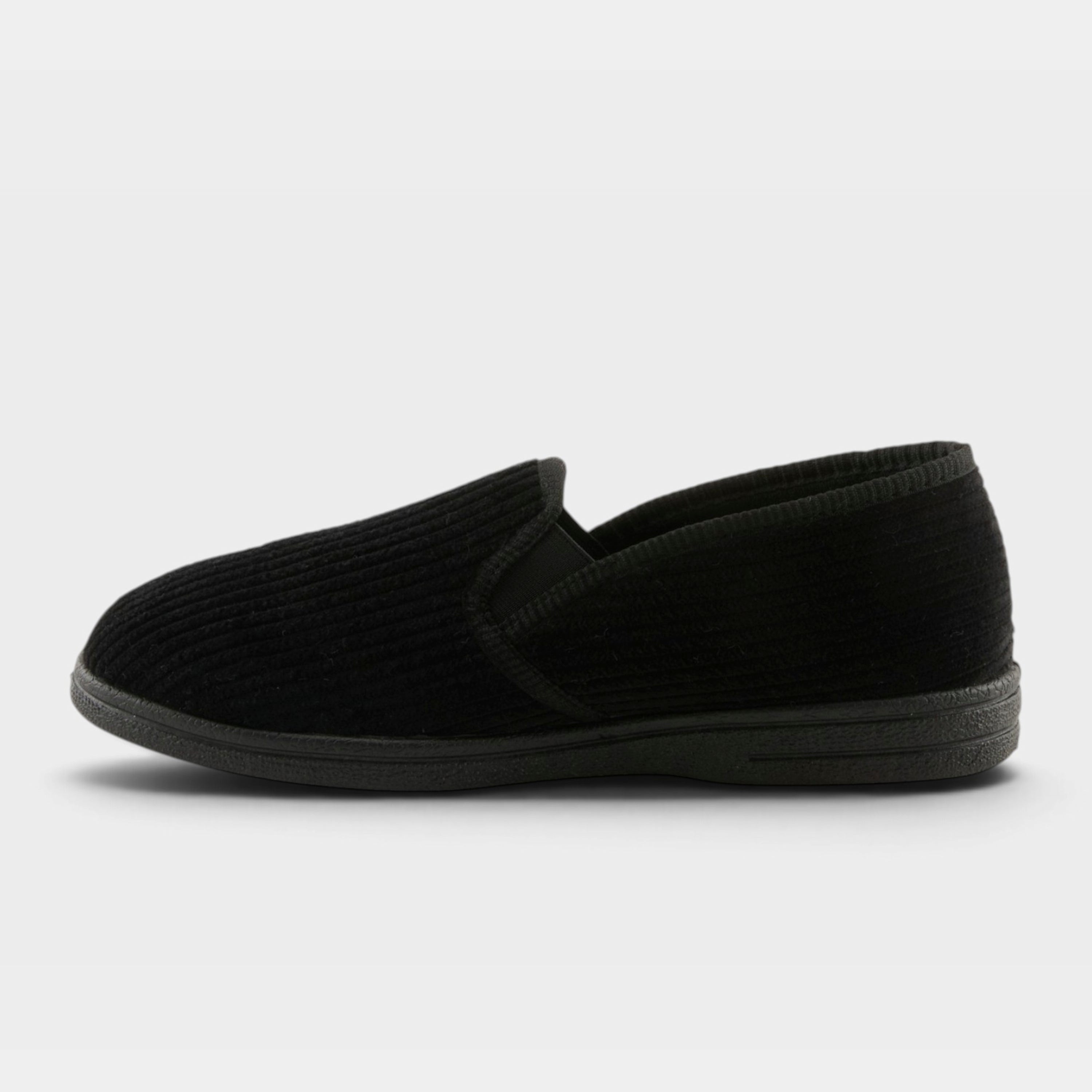 Spring Step Men Adam Black Slipper