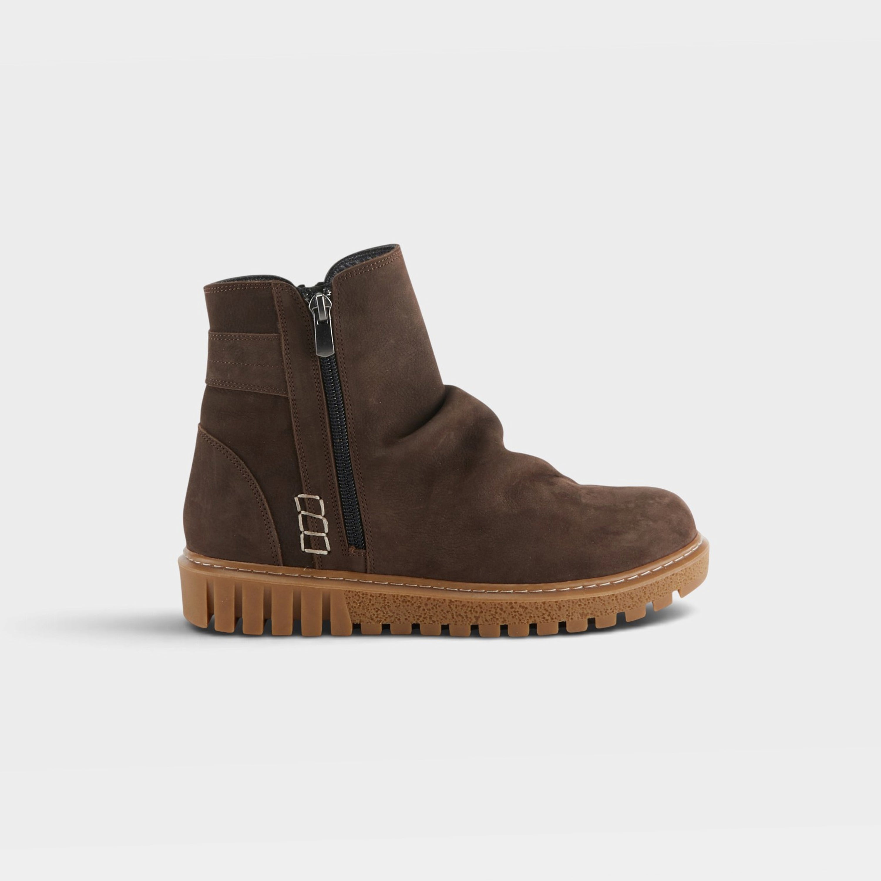Spring Step Addlyn Brown Nubuck Bootie