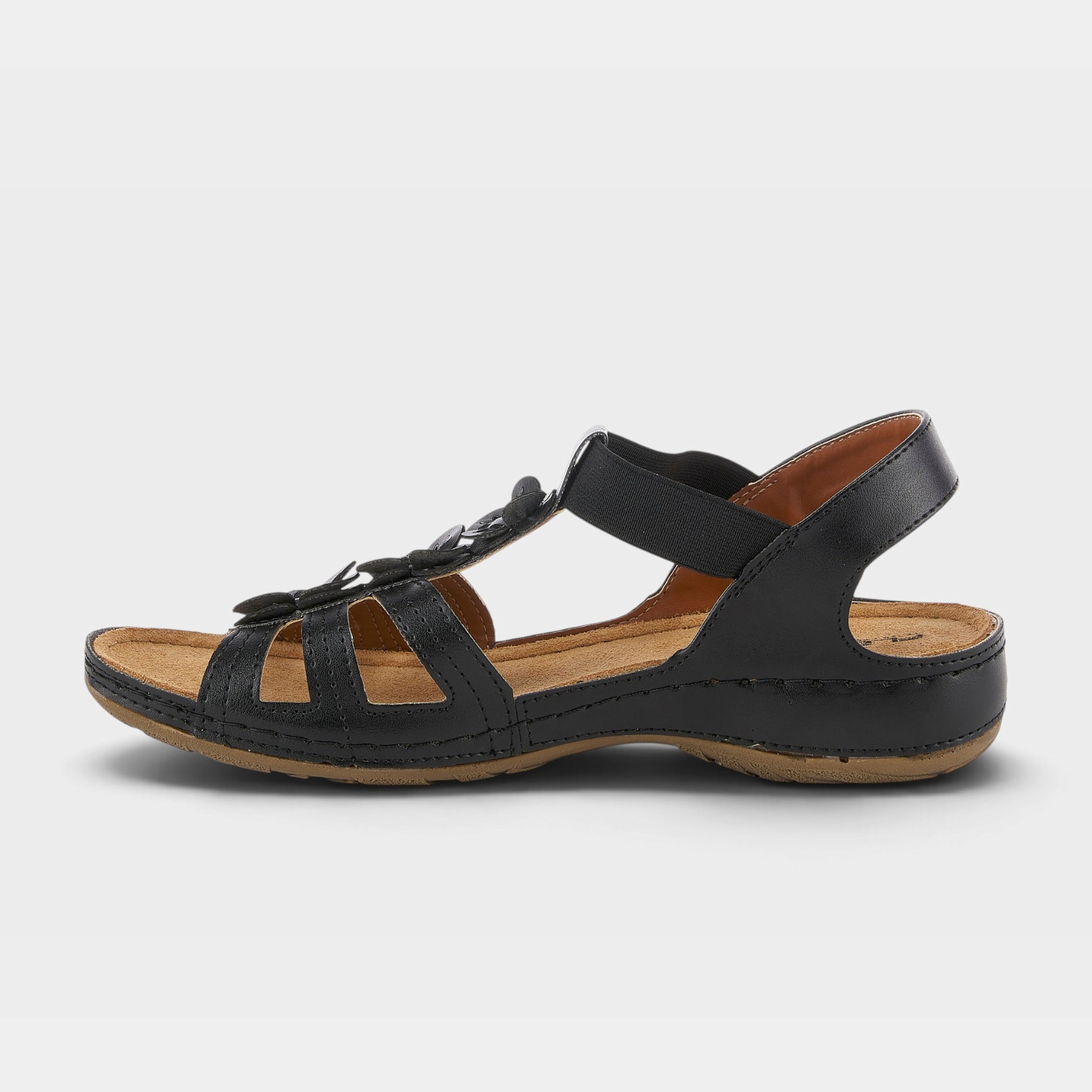 Flexus Adede Black Sandal