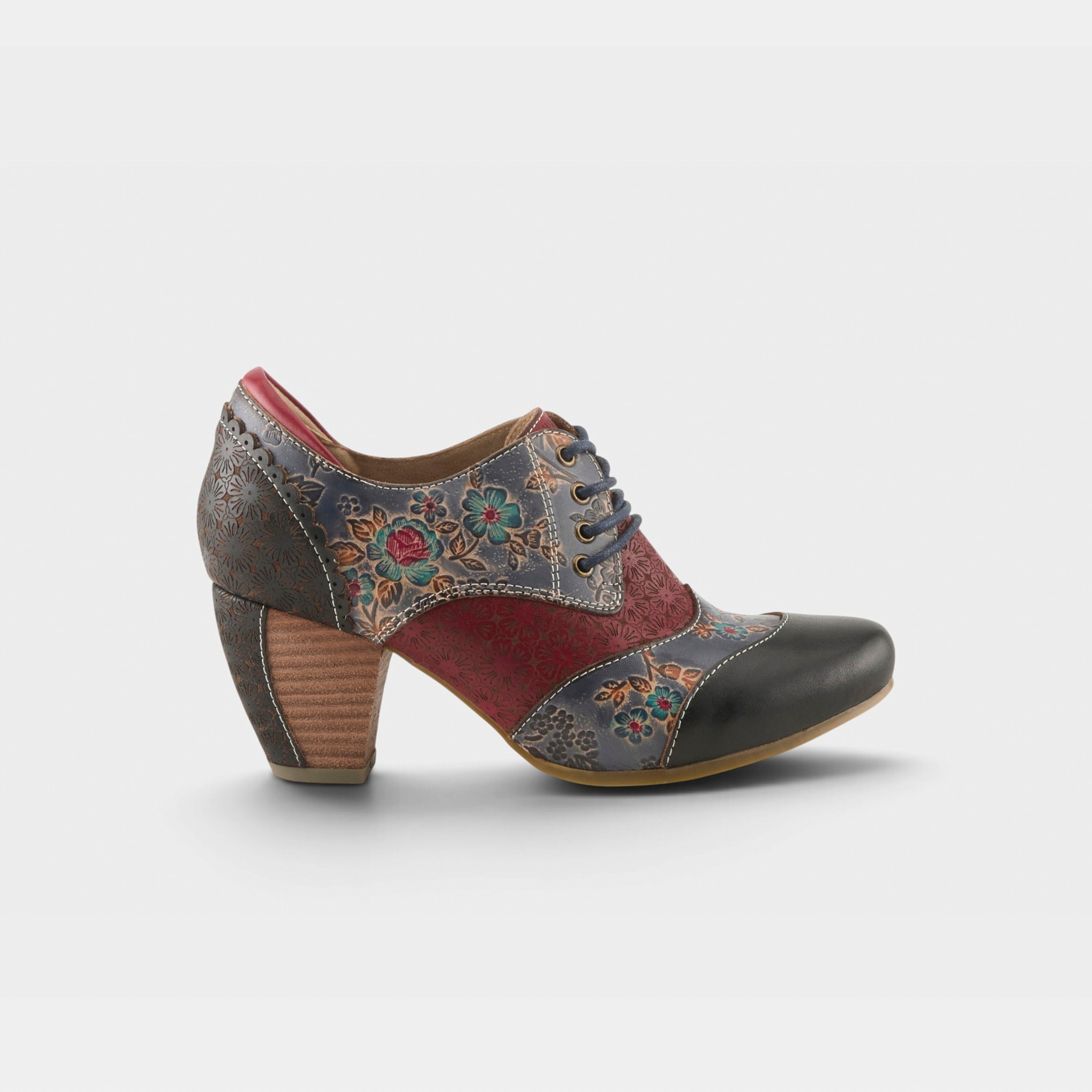 L'Artiste Adelvice-Fleur shoes in Black Multi, hero view
