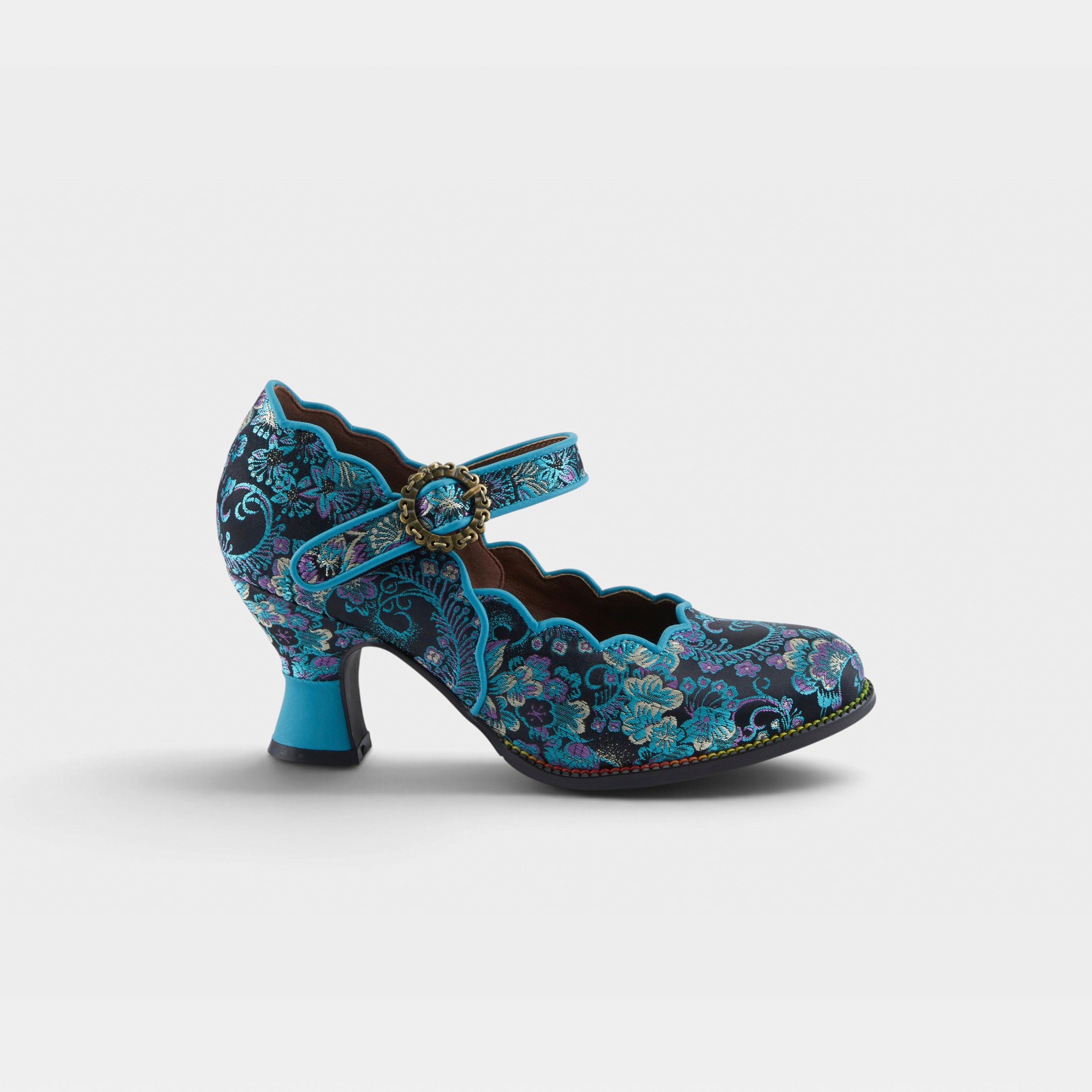 L'Artiste Adodora shoes in Turquoise Multi, hero view