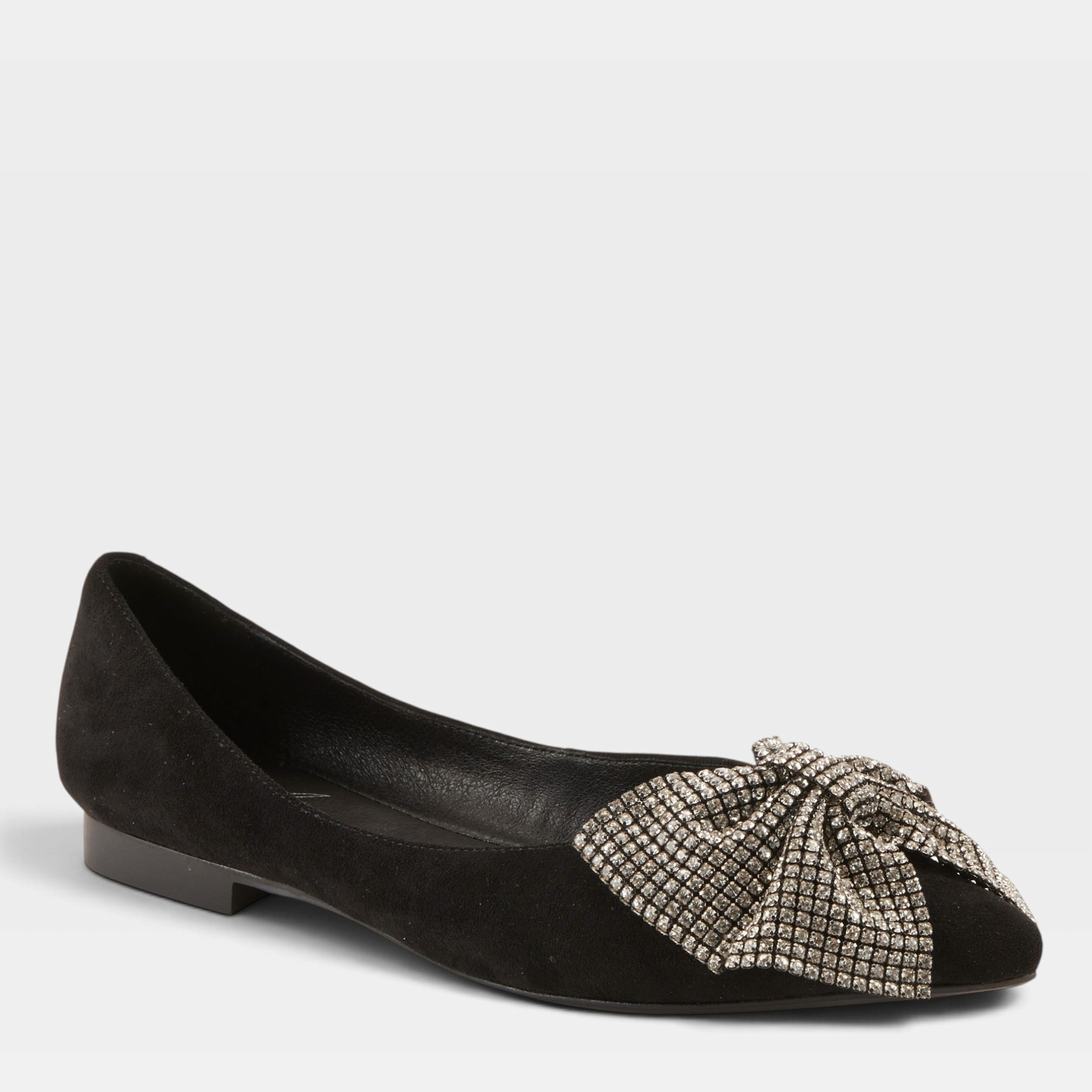 Azura Adularia Black Suede Shoe