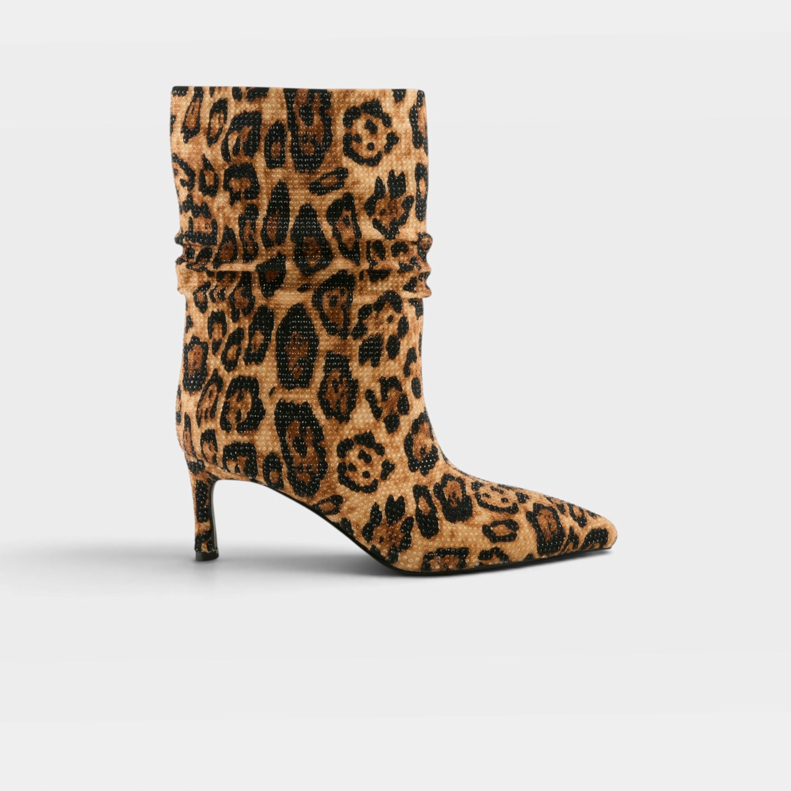 Azura Afterall Leopard Print Boot