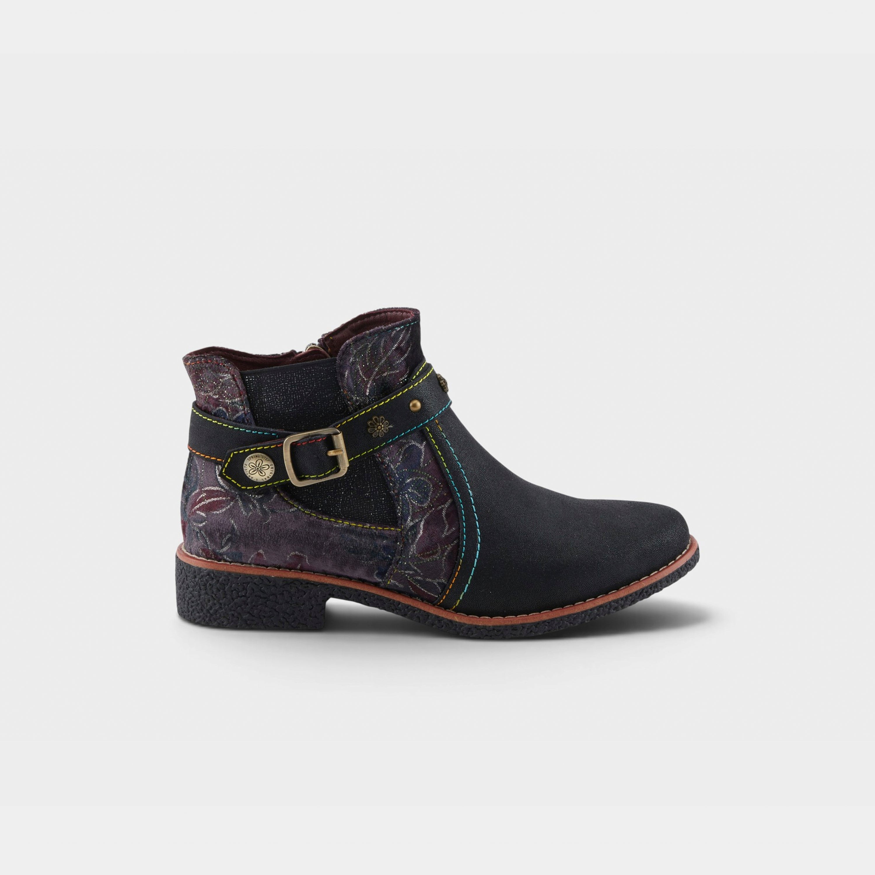 L'Artiste Airies boots in Black Metallic, hero view