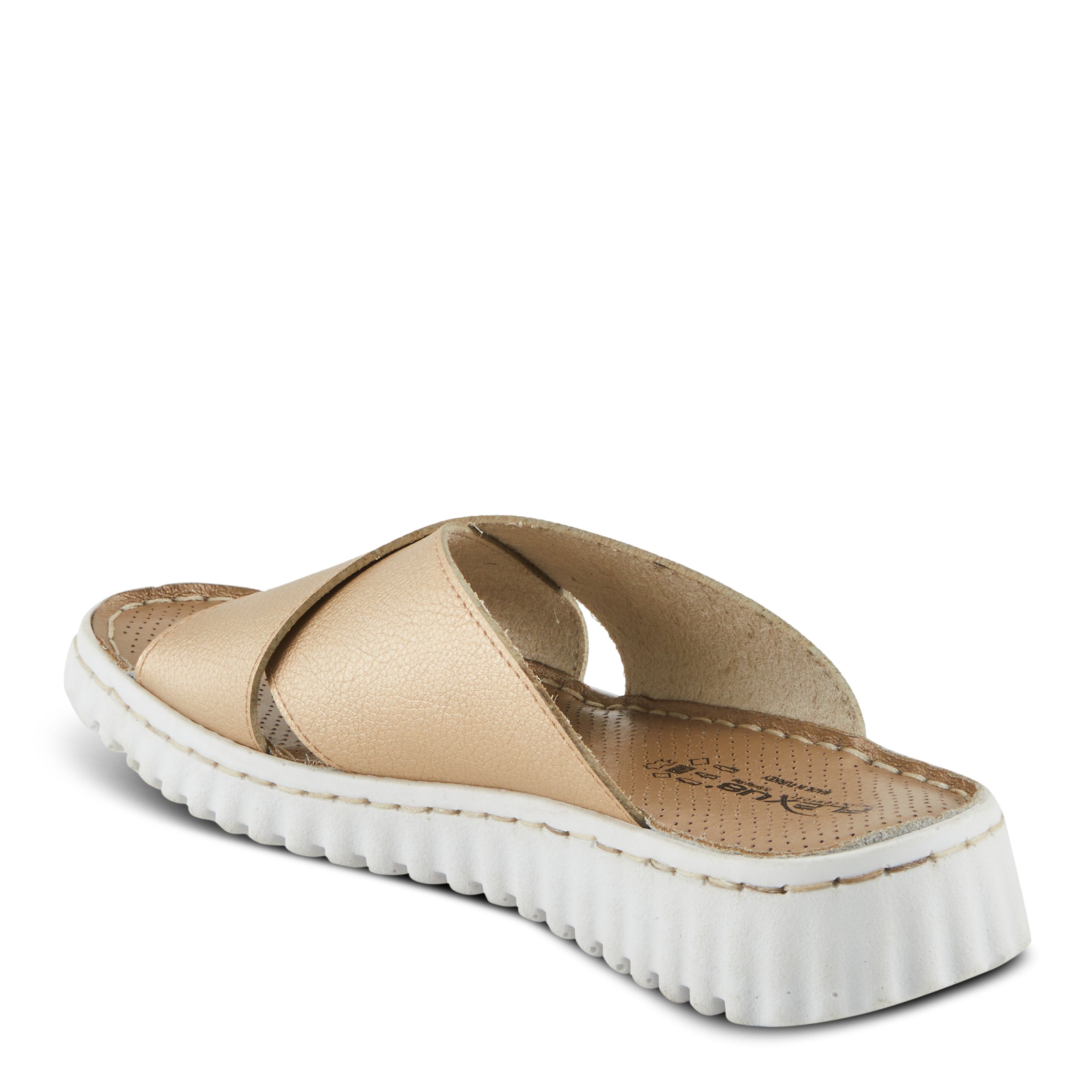 Flexus FLEXUS ALDERINE SANDALS sandal in soft gold with flexible sole