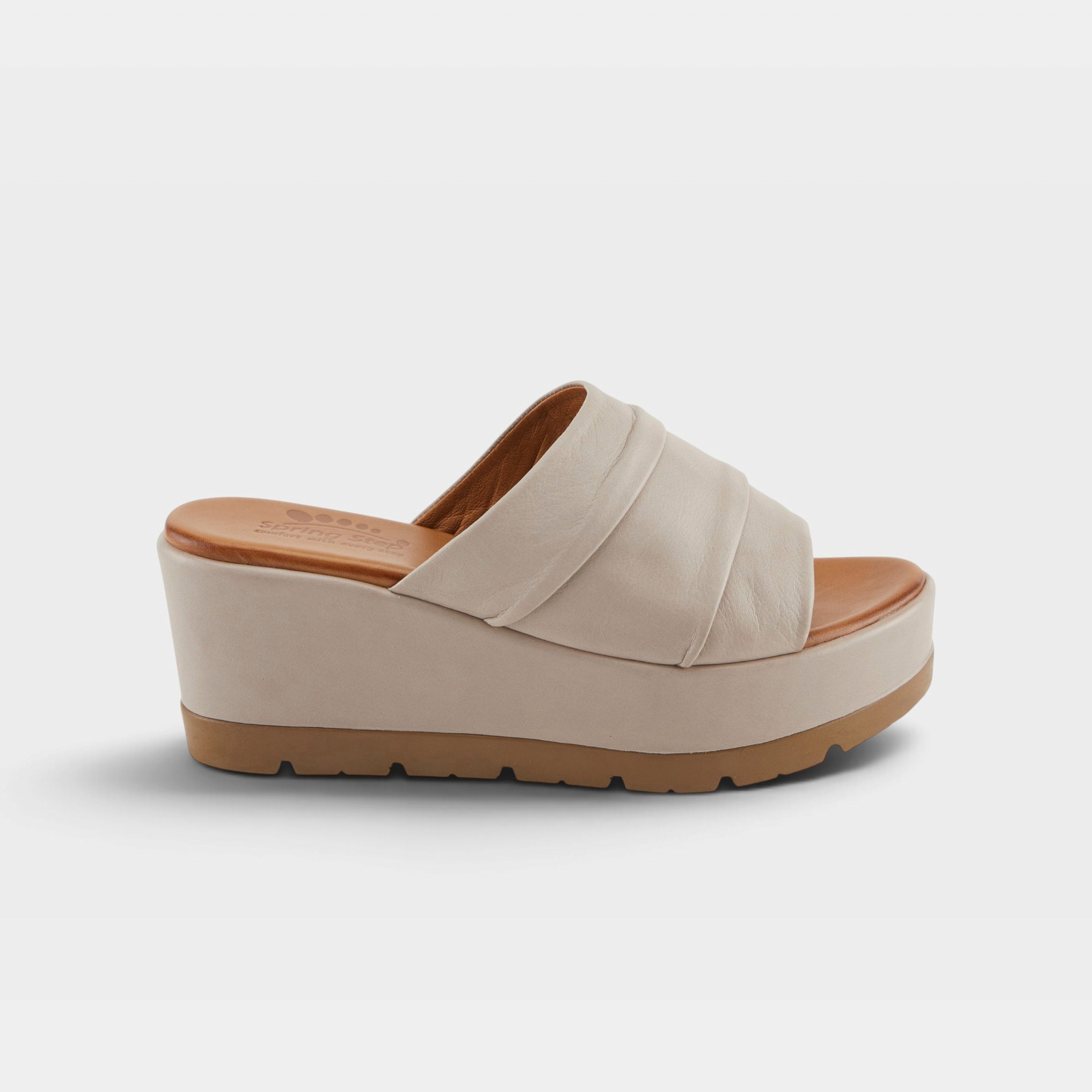 Spring Step Allerton Light Taupe Sandal
