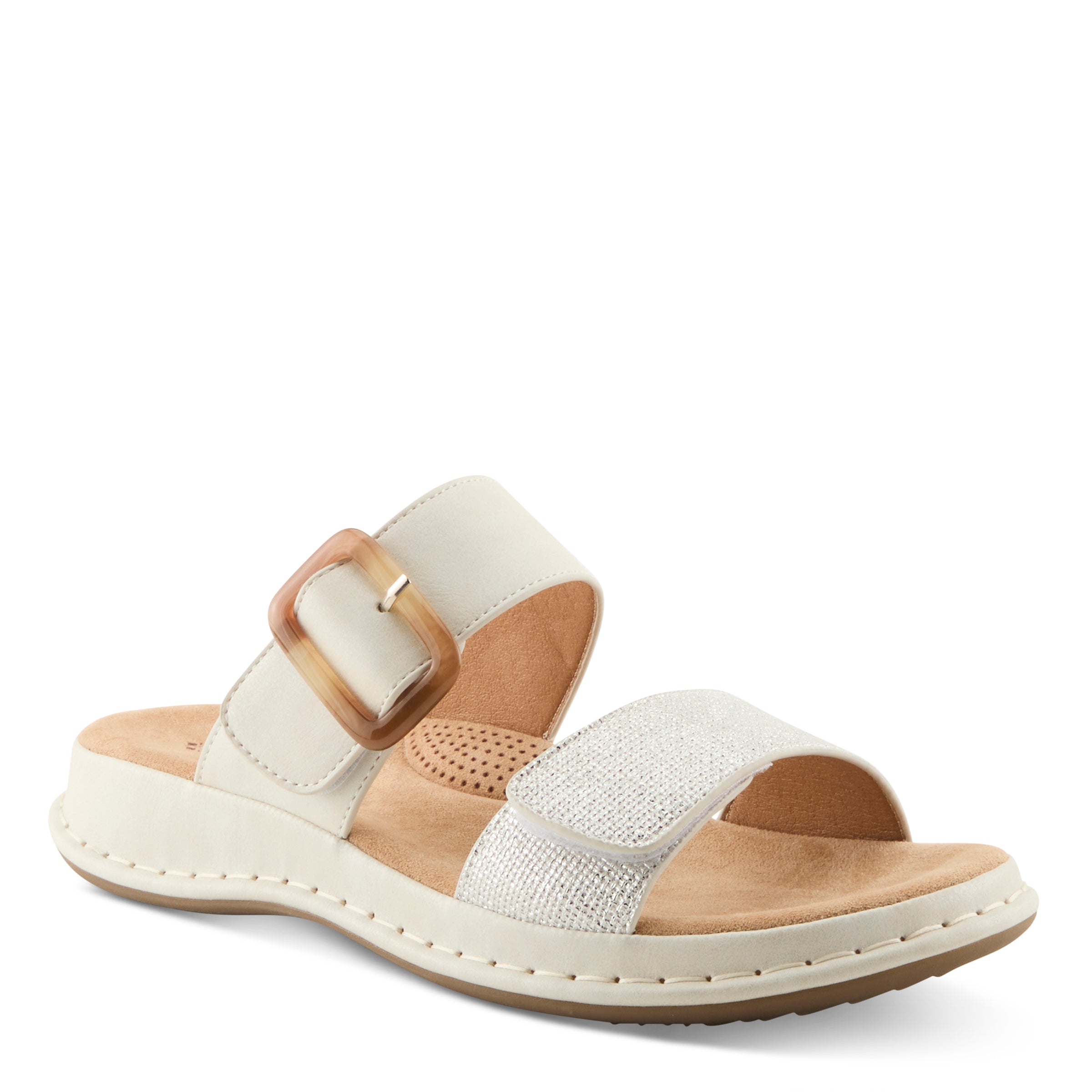 Patrizia PATRIZIA ALMALEI SANDALS sandal in off white multi with stylish fashion design