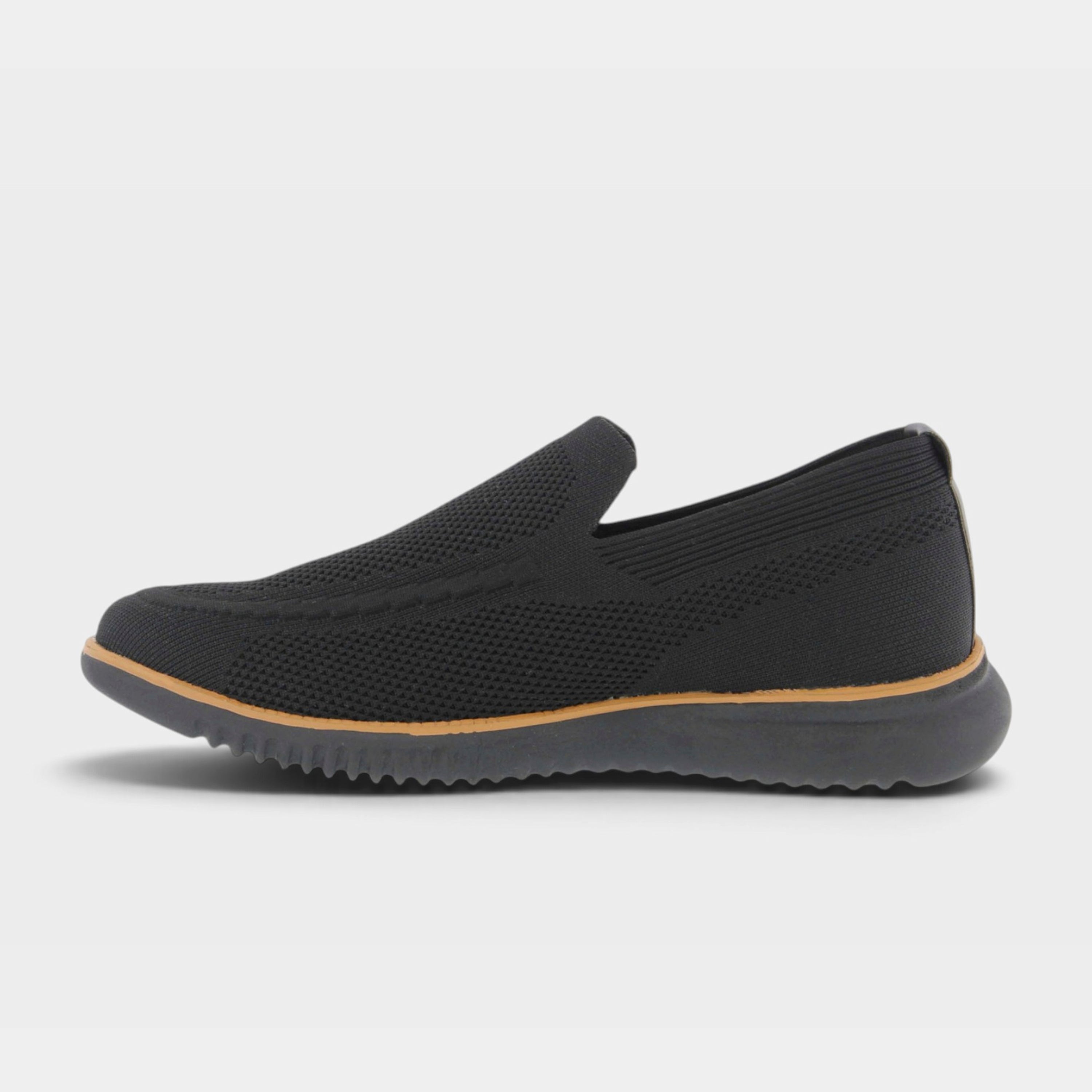 Spring Step Men Anders Black Slip-On Shoe