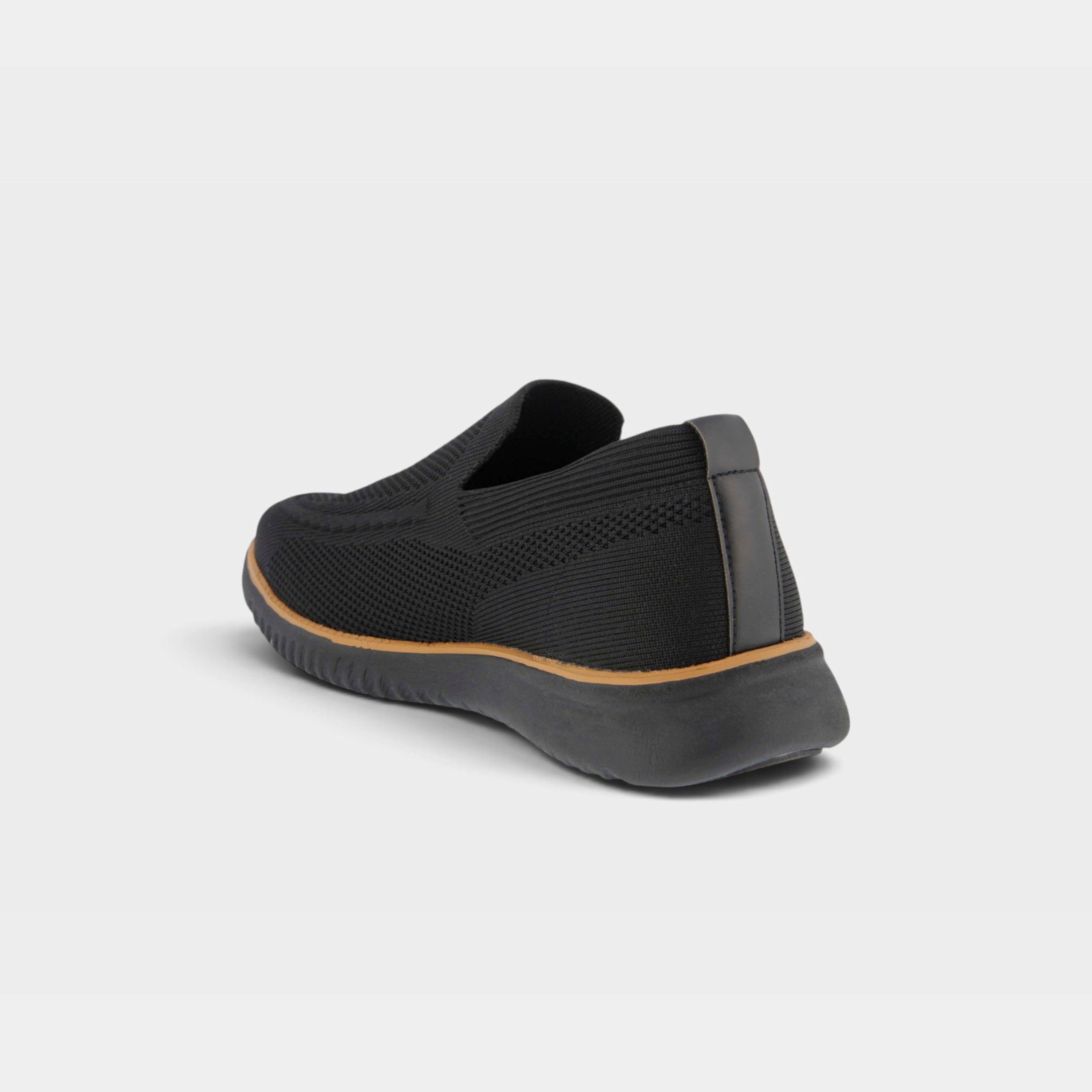 Spring Step Men Anders Black Slip-On Shoe