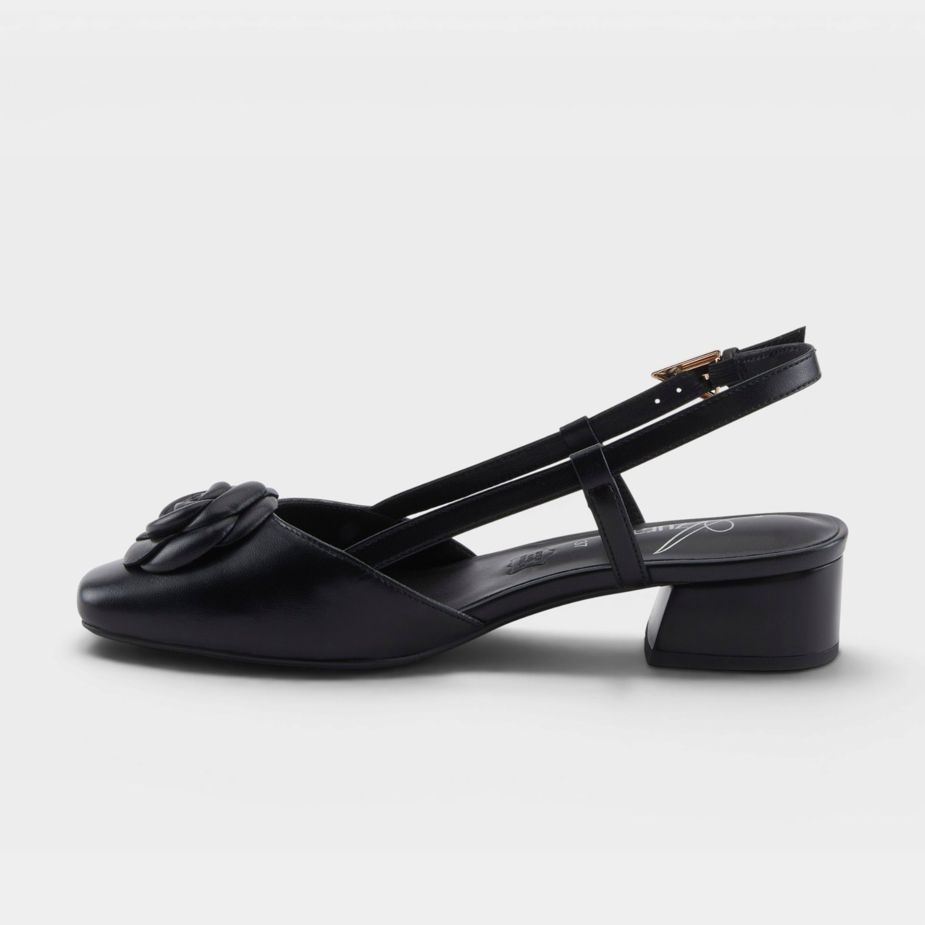 Azura Angelicish Black Shoe