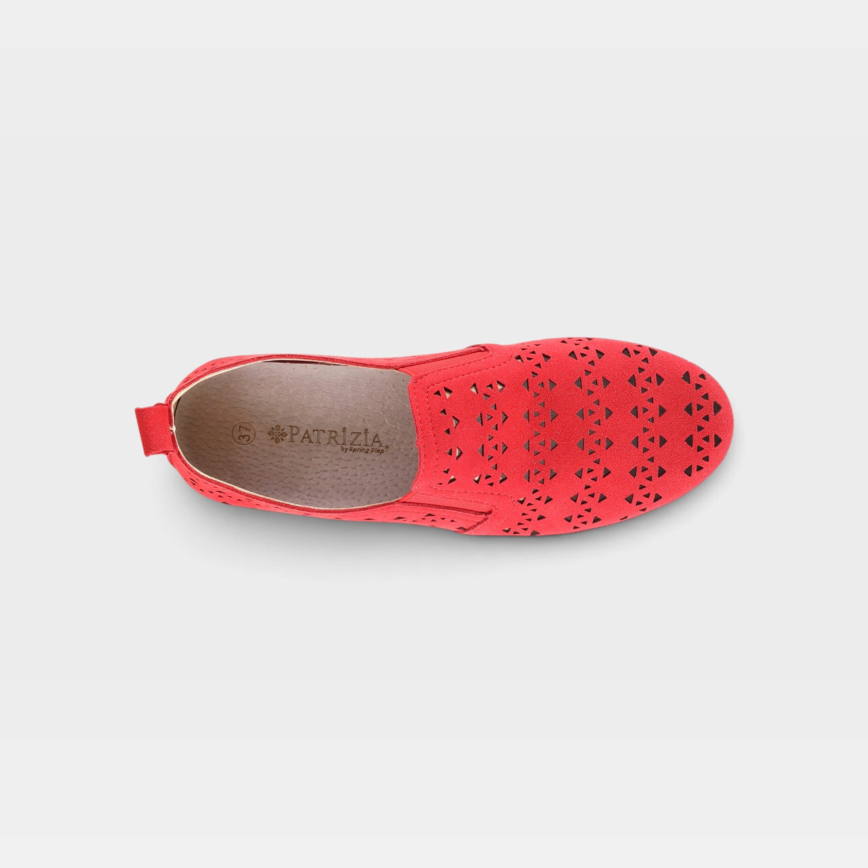 Patrizia Angelita Red Slip-On Shoe