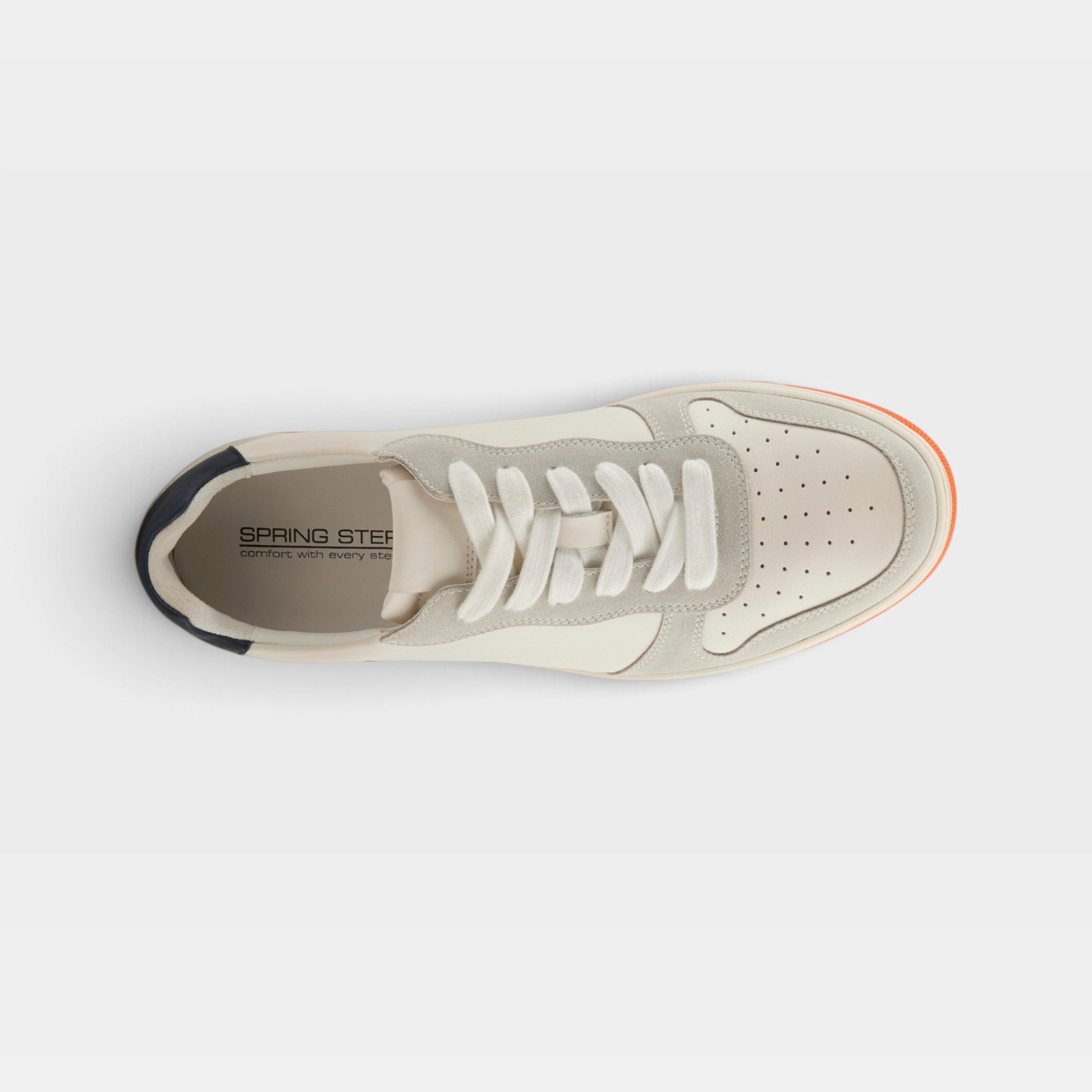 Spring Step Men Antonio Orange Multi Sneaker