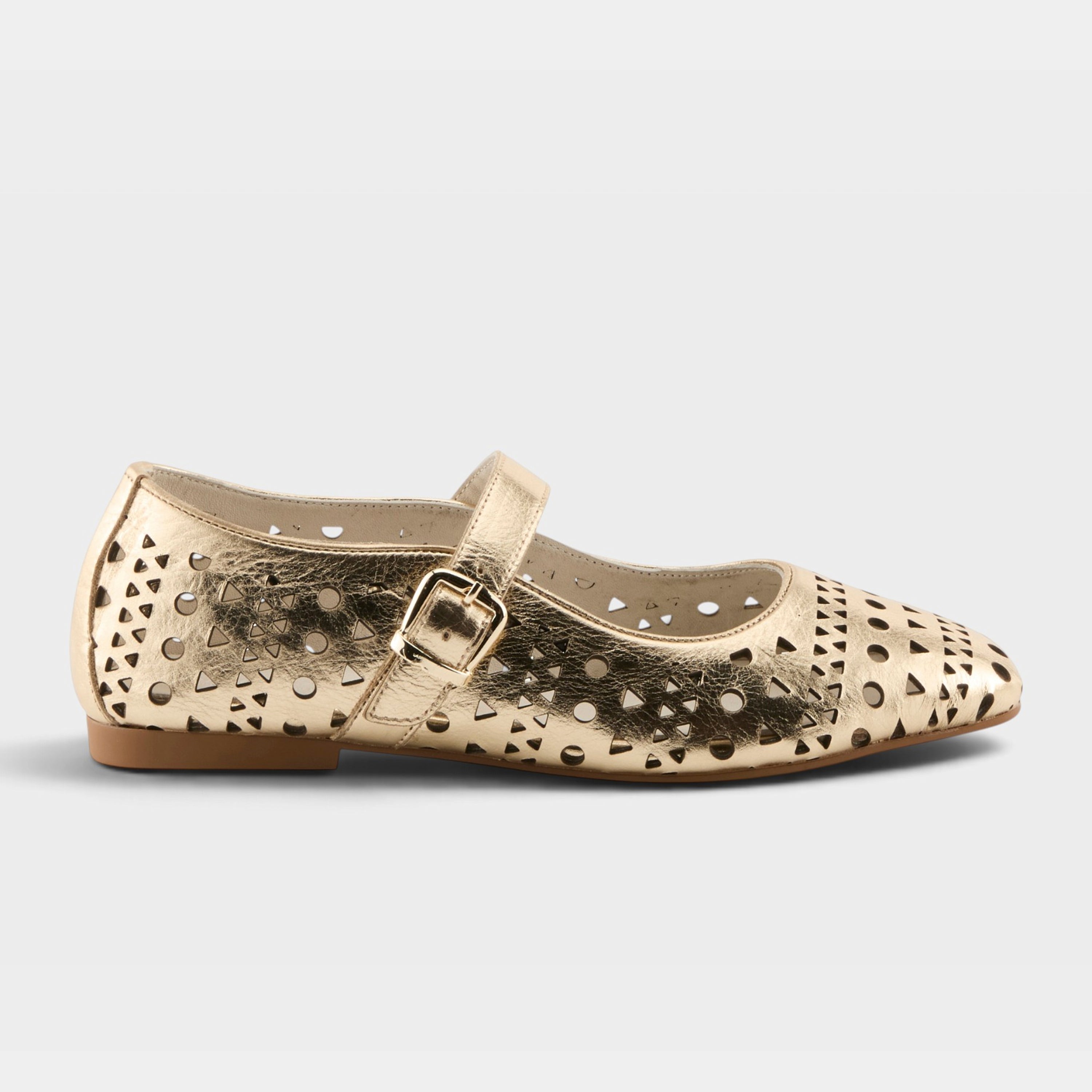 Spring Step Arbella Gold Shoe