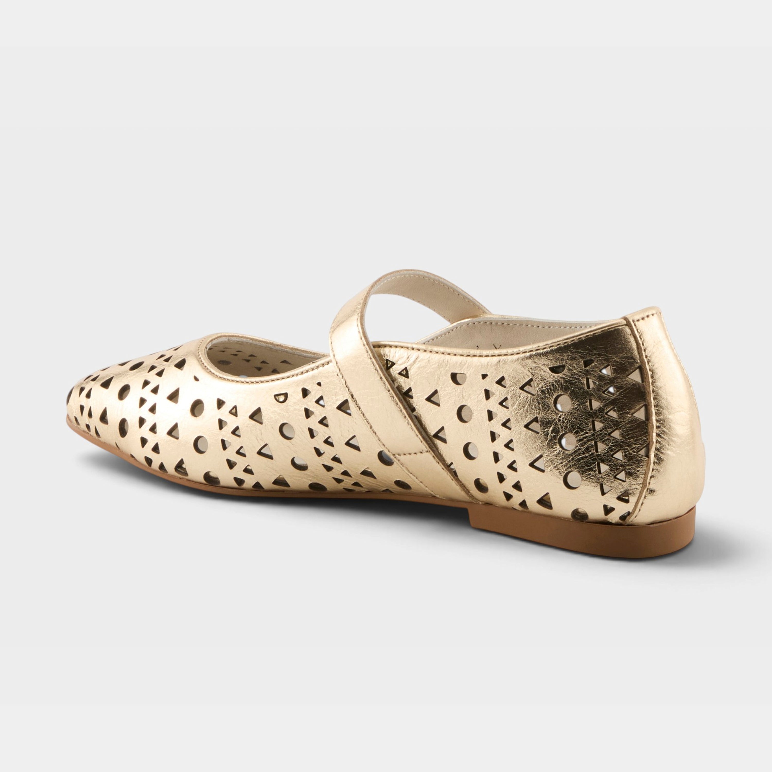 Spring Step Arbella Gold Shoe