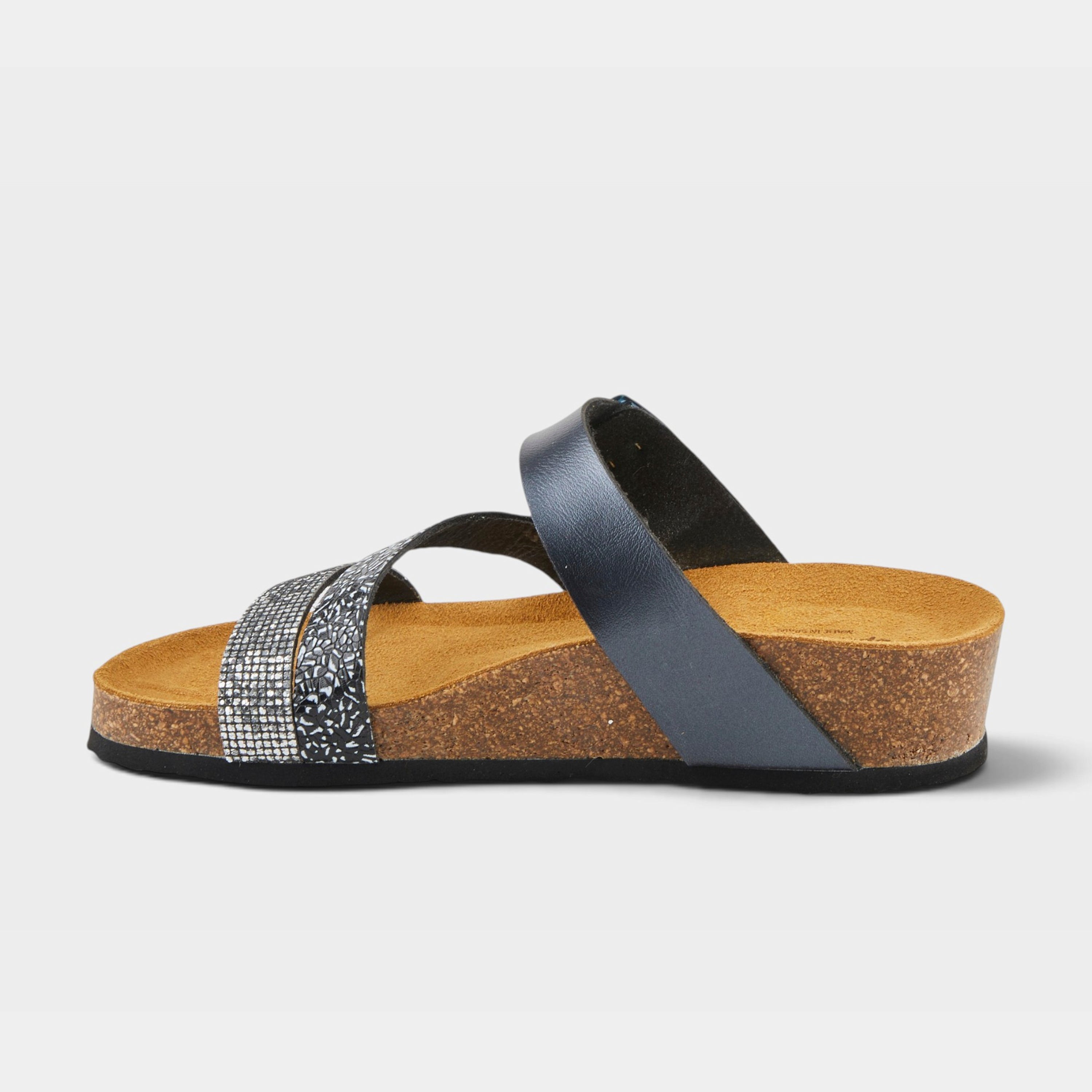 Spring Step Arenall Black Multi Sandal