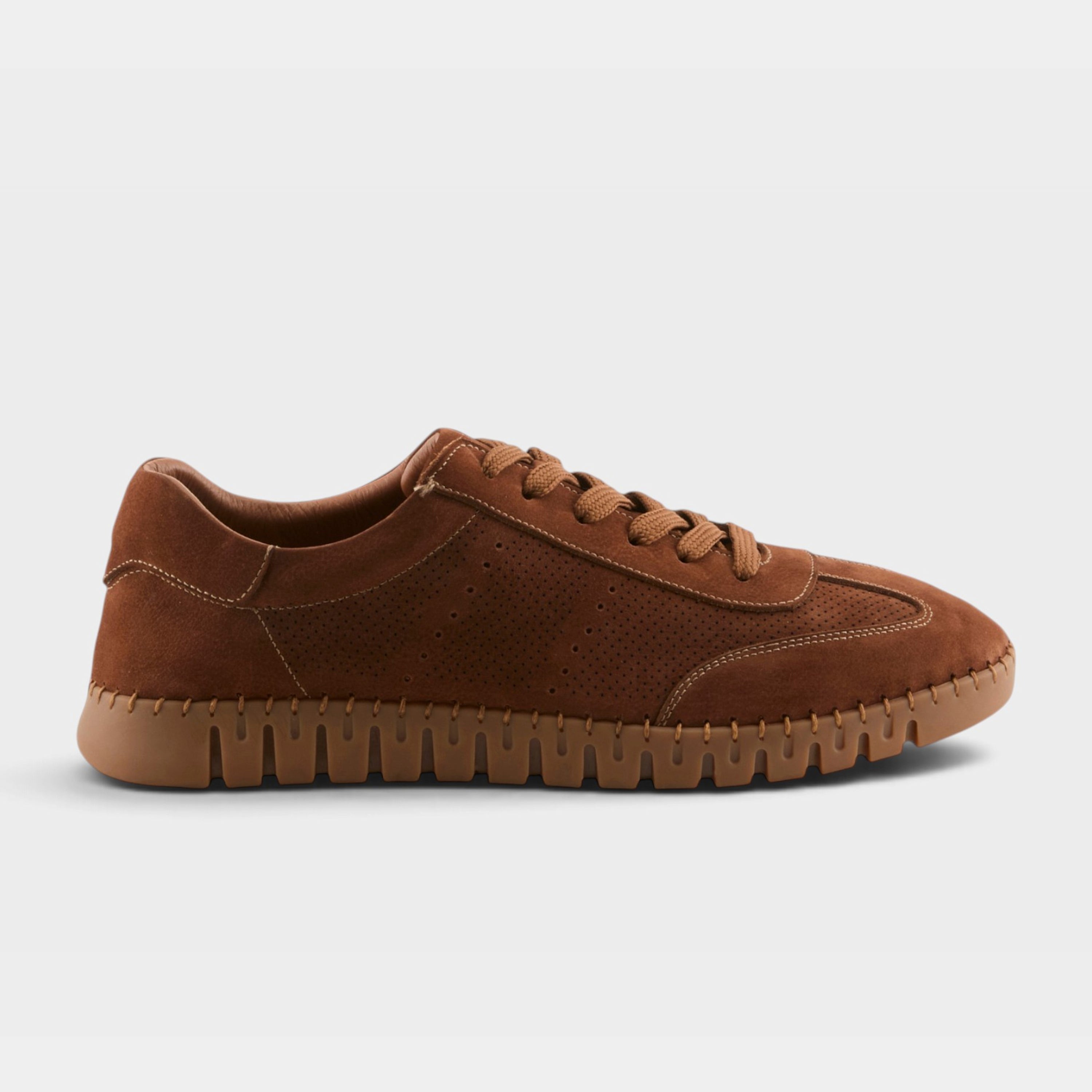 Spring Step Men Armado Brown Nubuck Sneaker