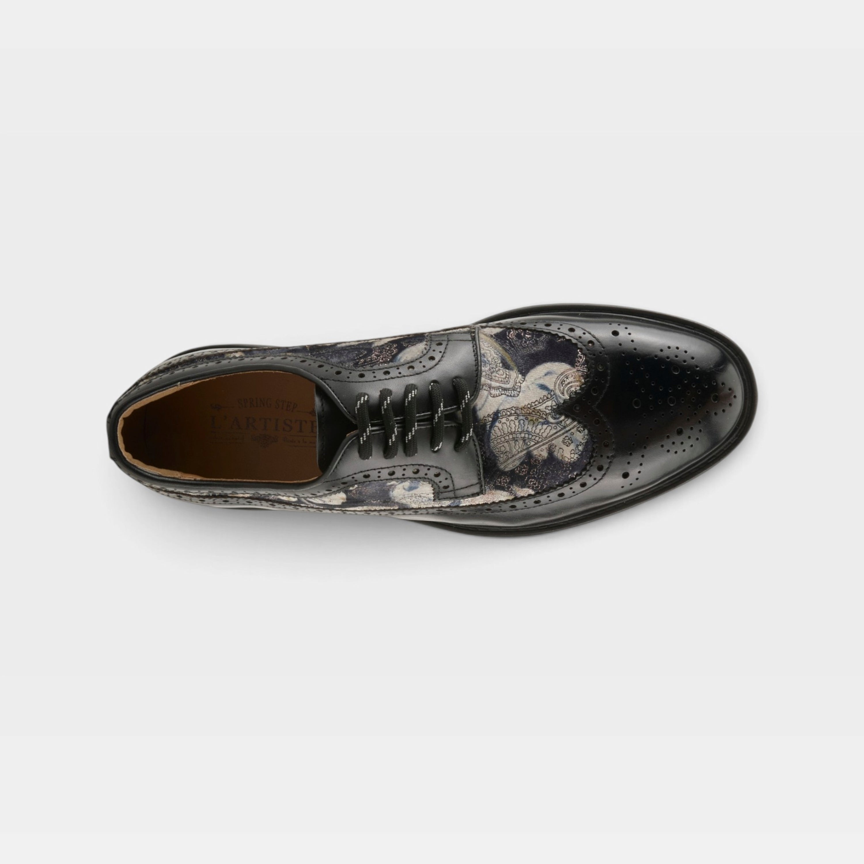 L'Artiste Men Asher Black Multi Shoe