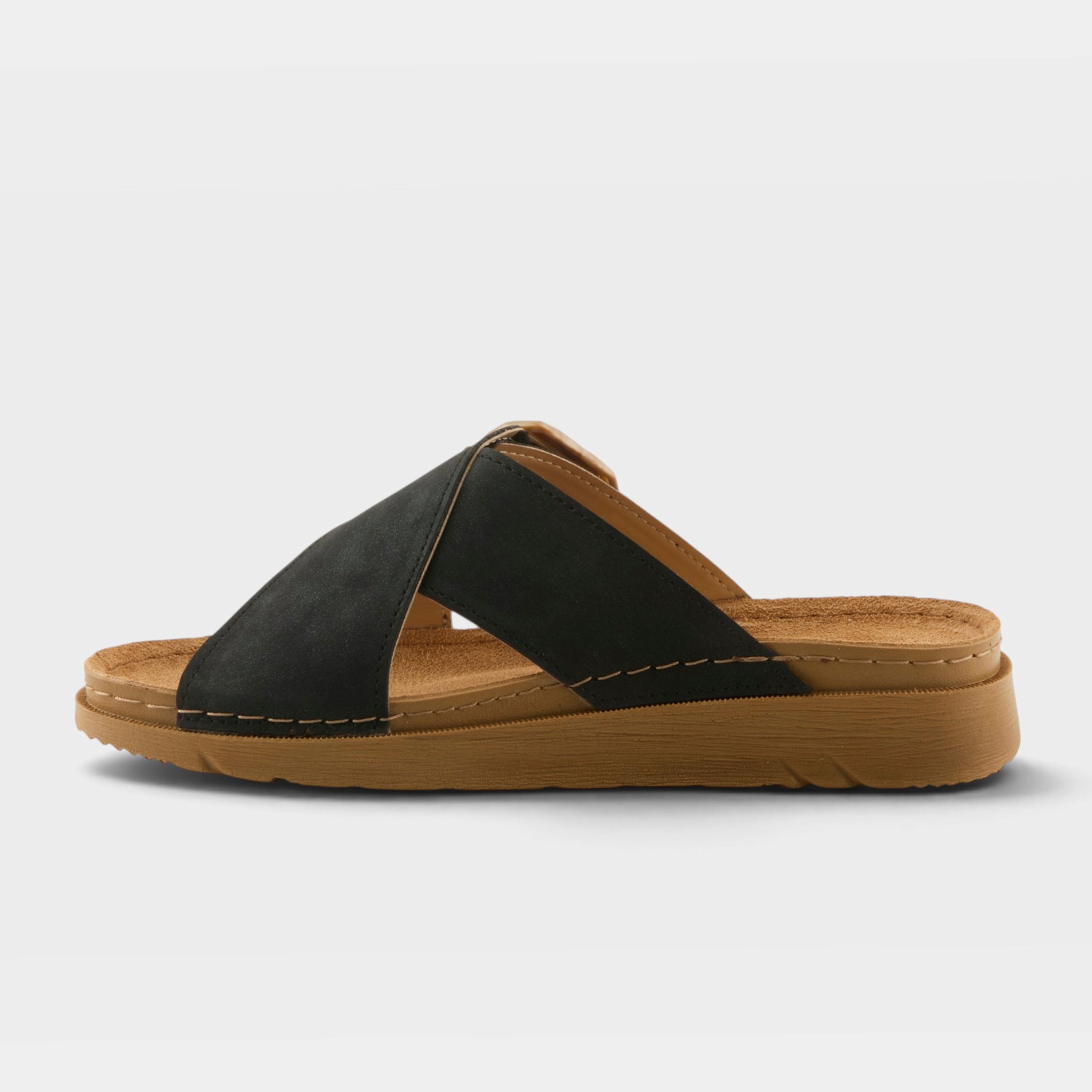Flexus Aspa Black Sandal