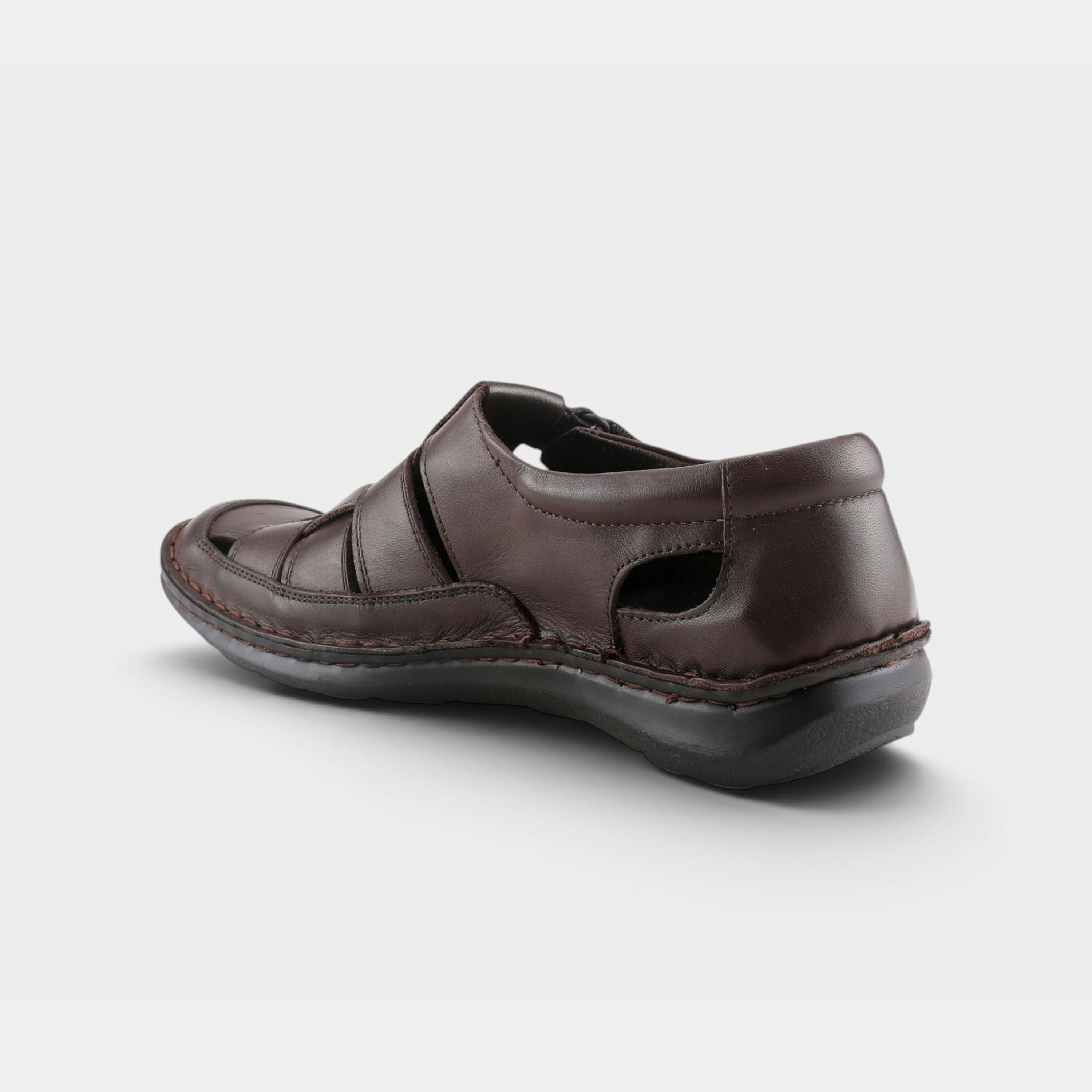 Spring Step Men Aspeno Dark Brown Sandal