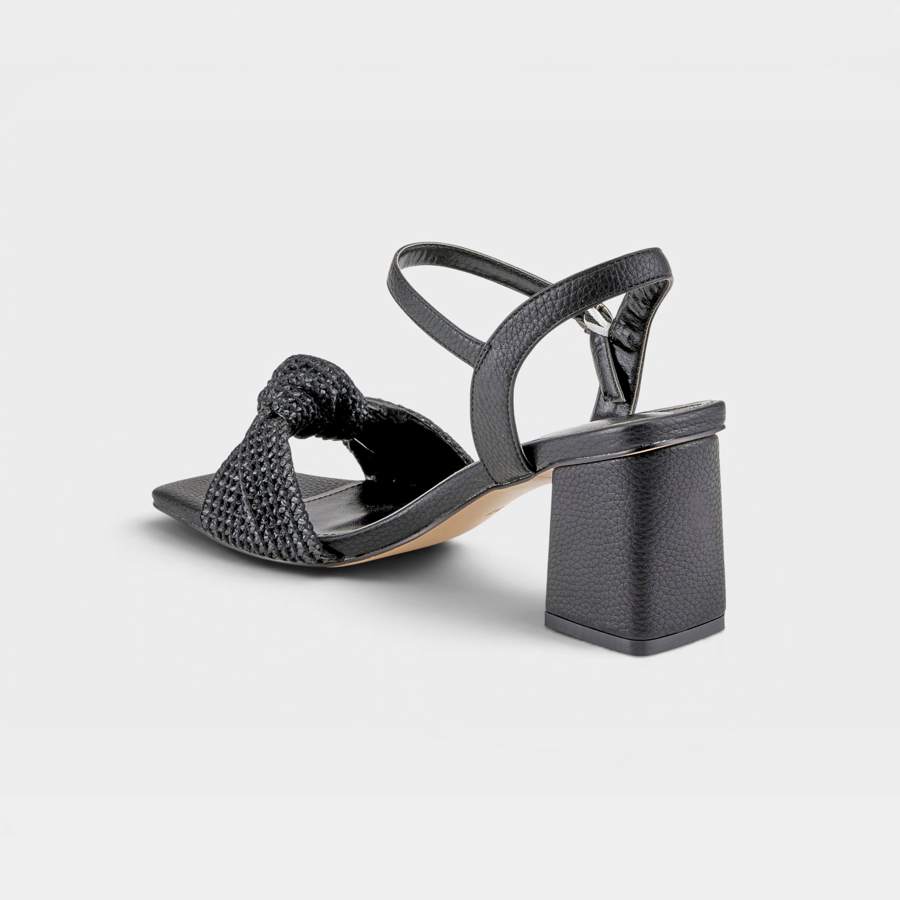 Azura Assisi Black Sandal