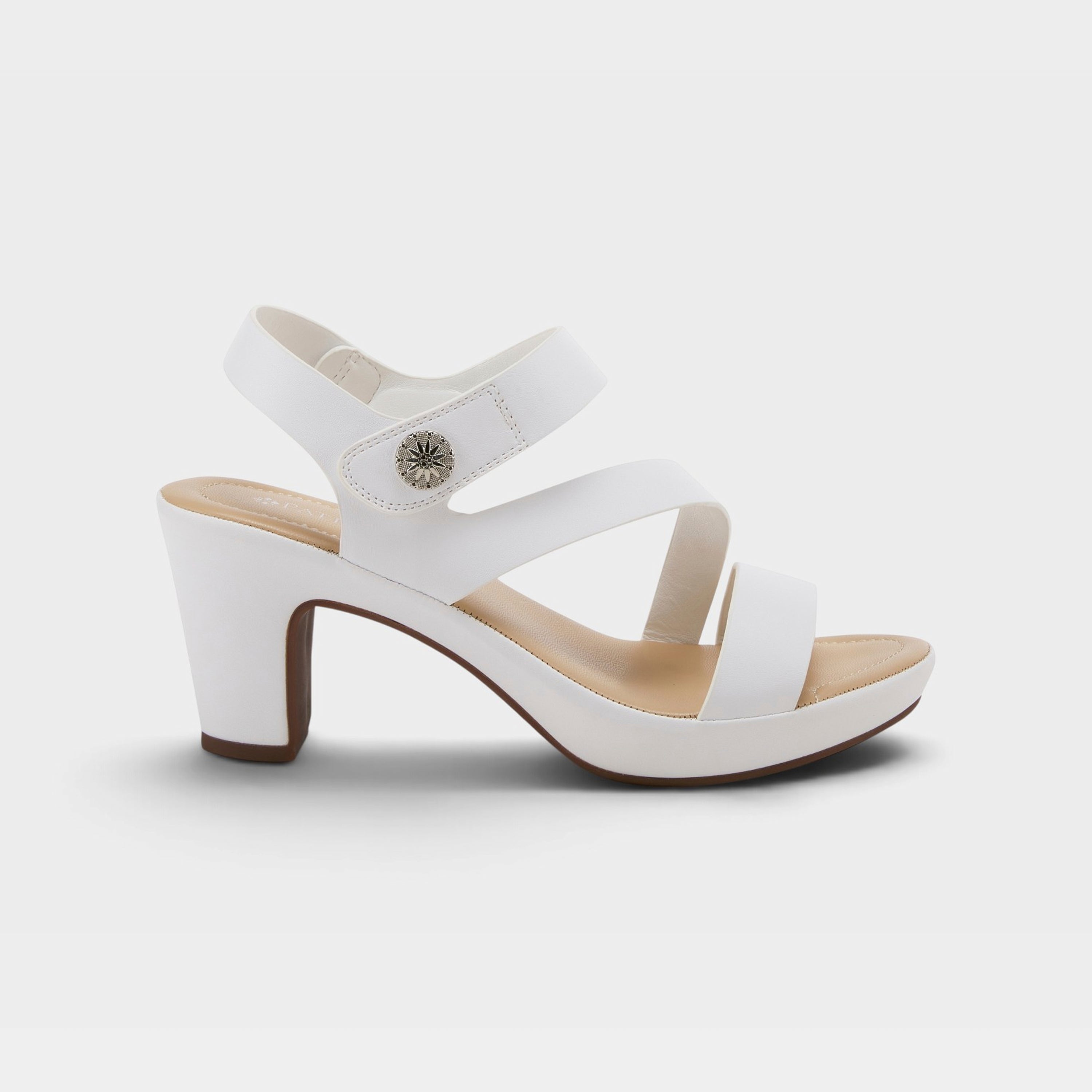 Patrizia Asymadade White Sandal
