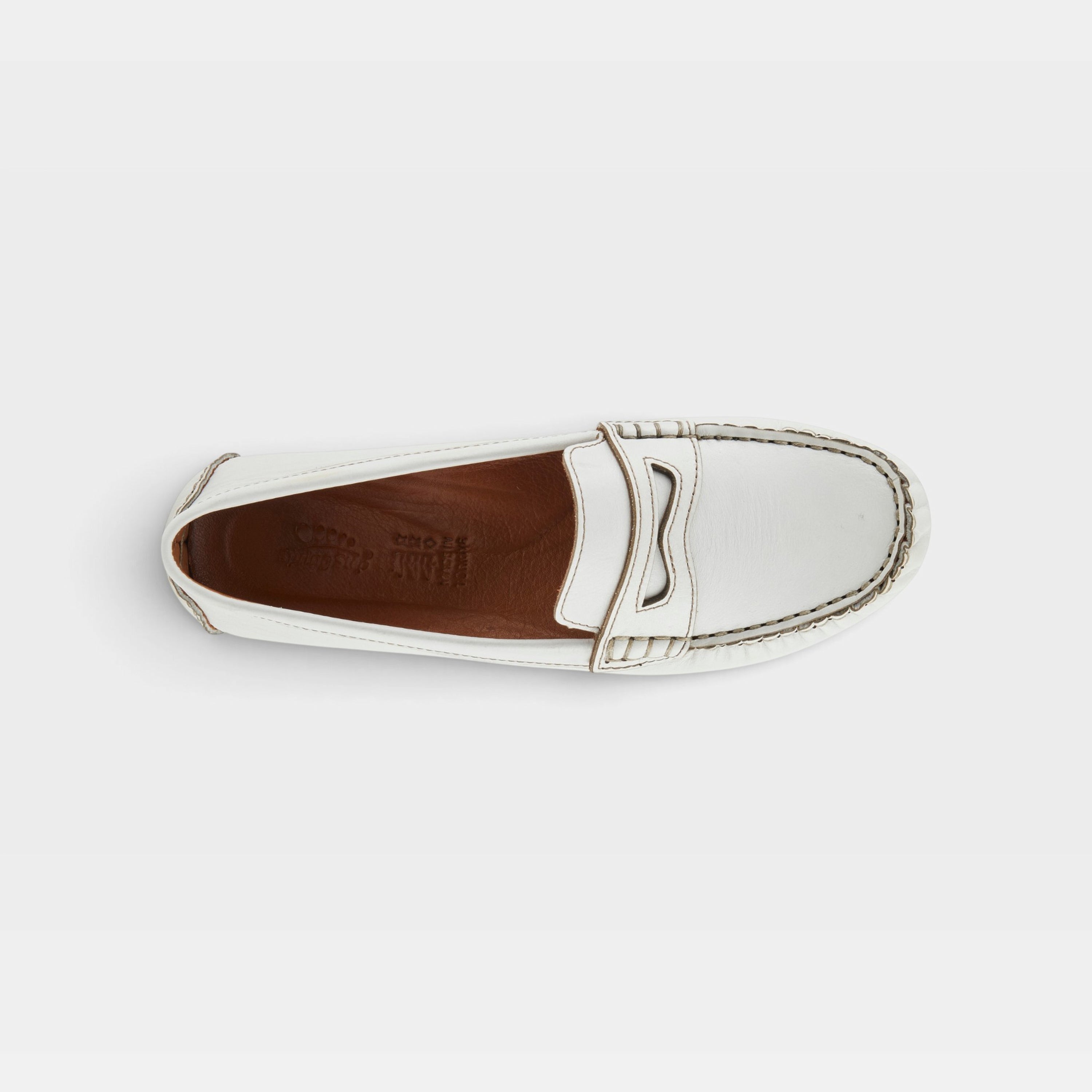 Spring Step Audette White Shoe