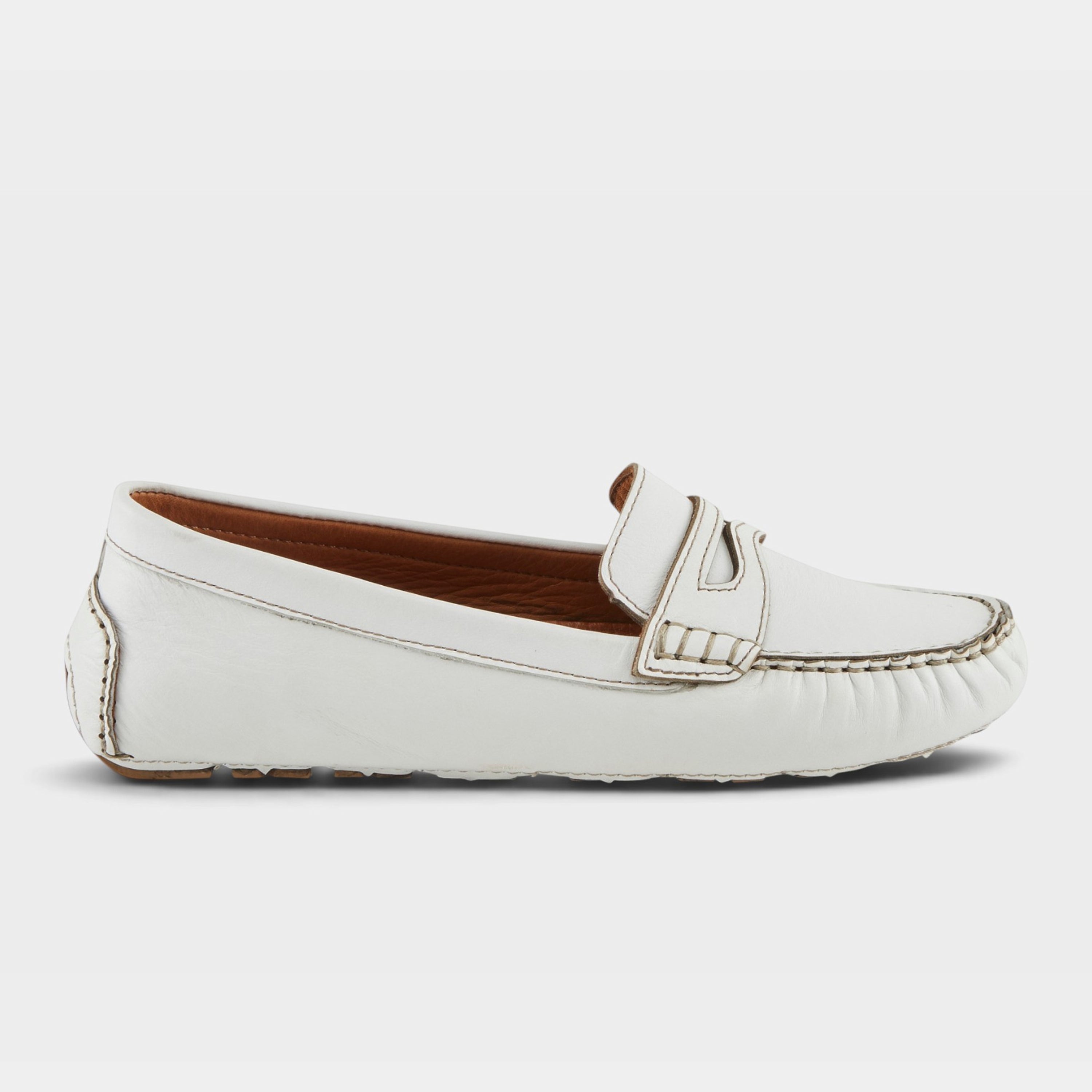 Spring Step Audette White Shoe