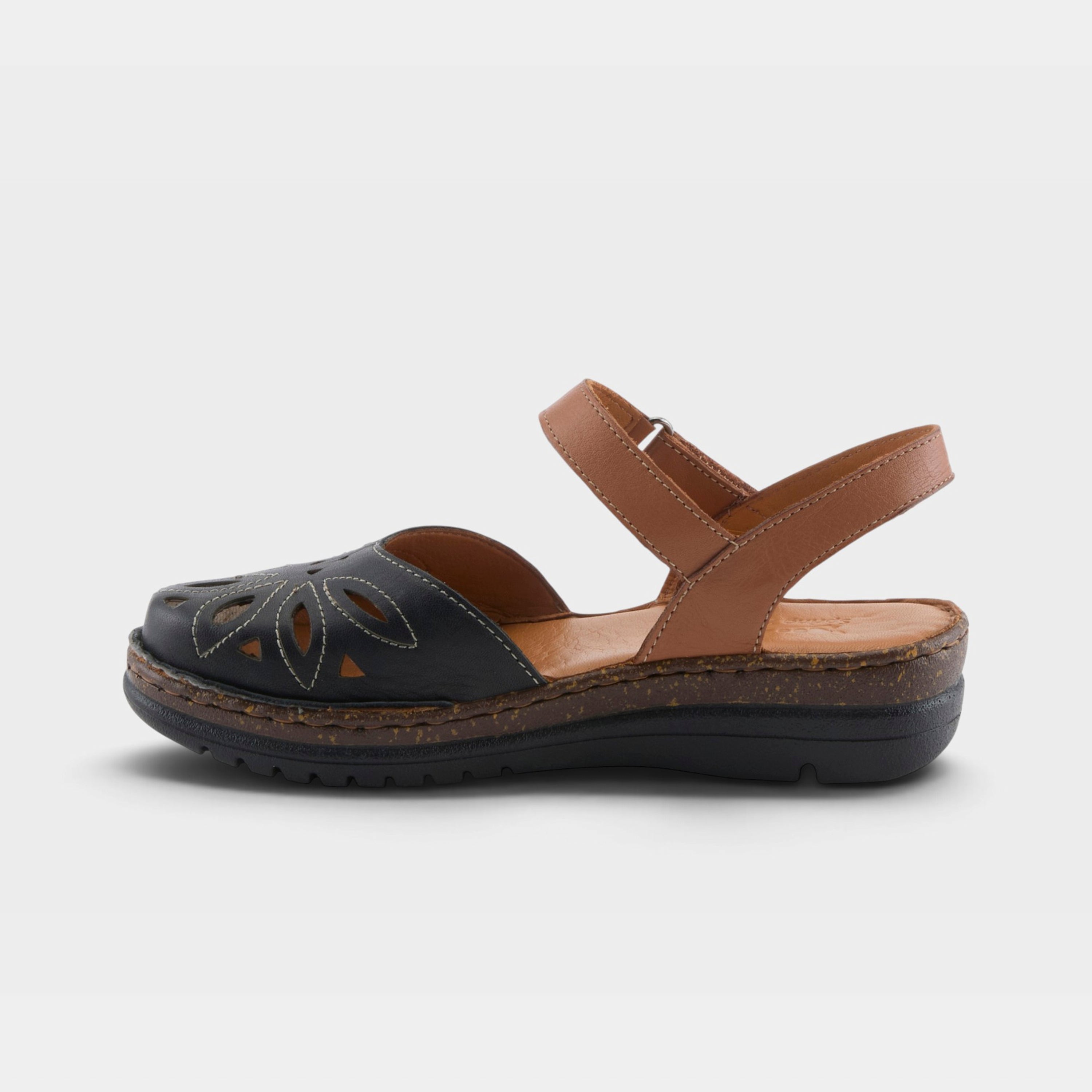 Spring Step Azmira Black Multi Shoe