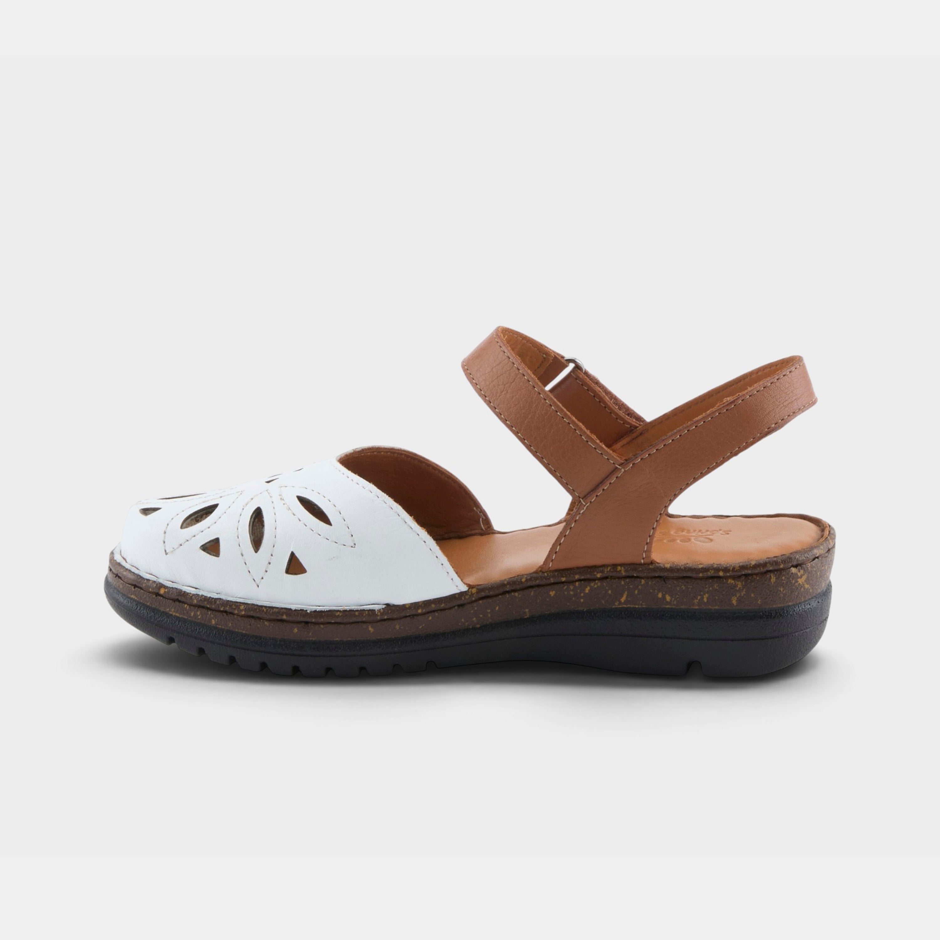 Spring Step Azmira White Multi Shoe
