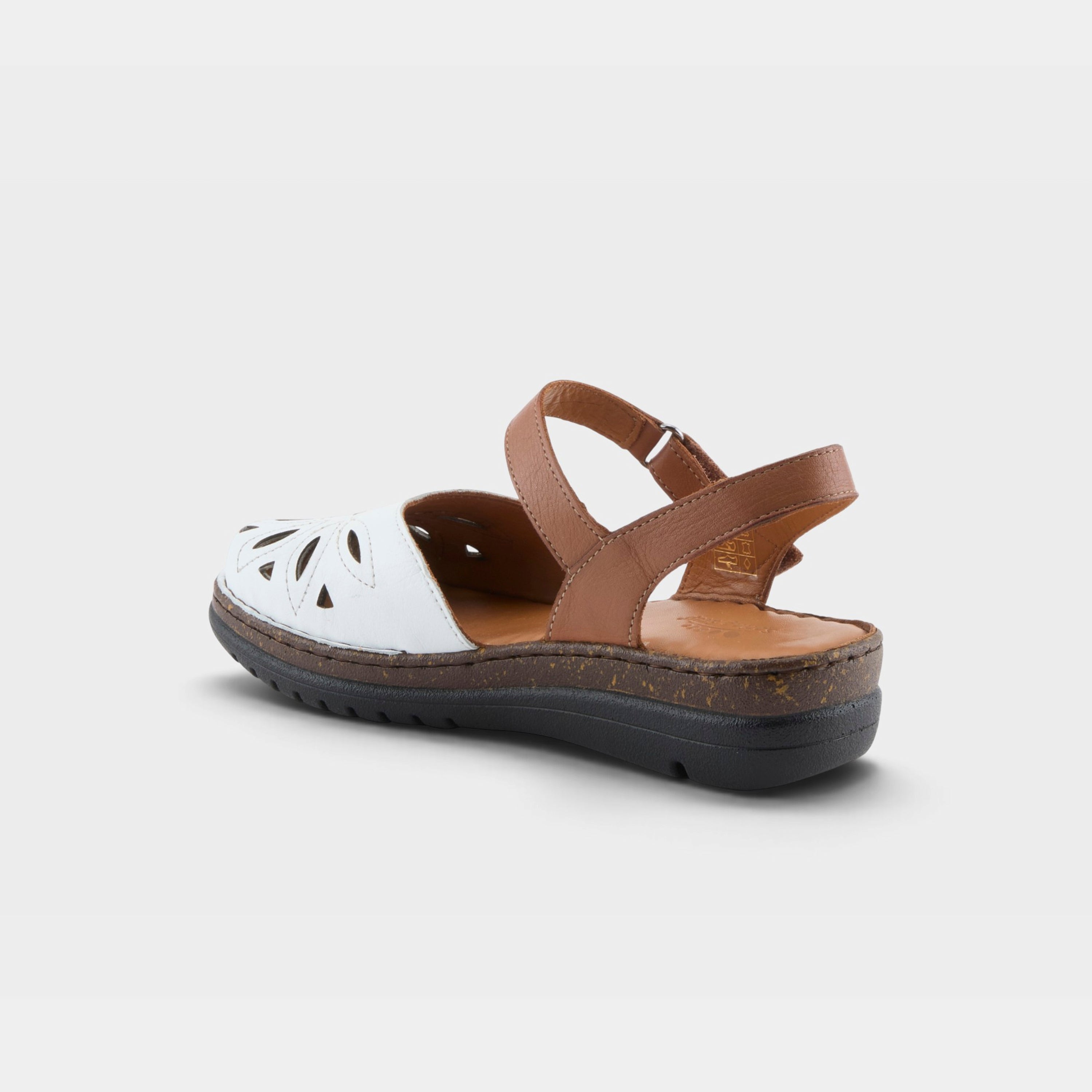 Spring Step Azmira White Multi Shoe