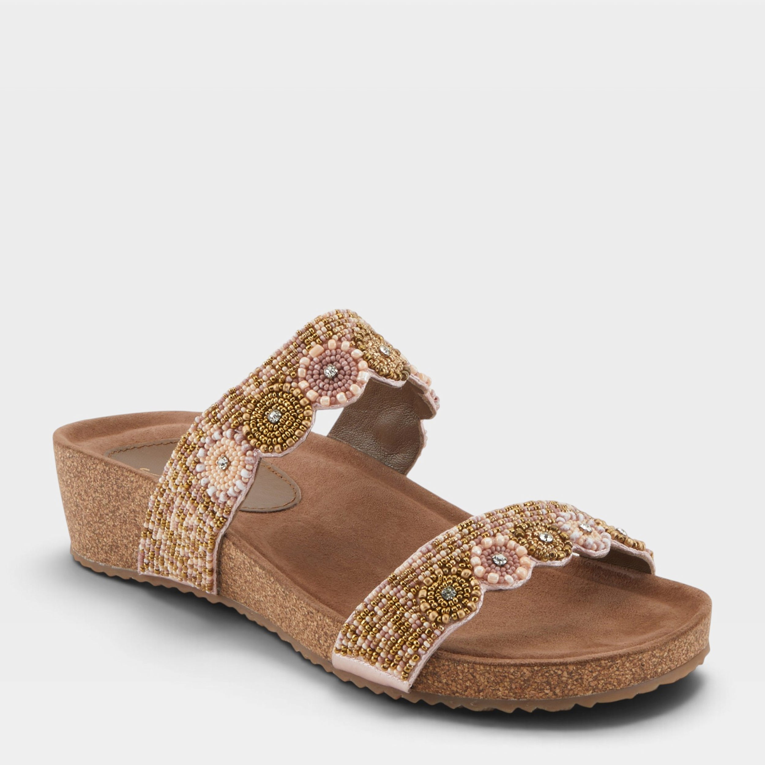 Azura Bahama Gold Multi Sandal