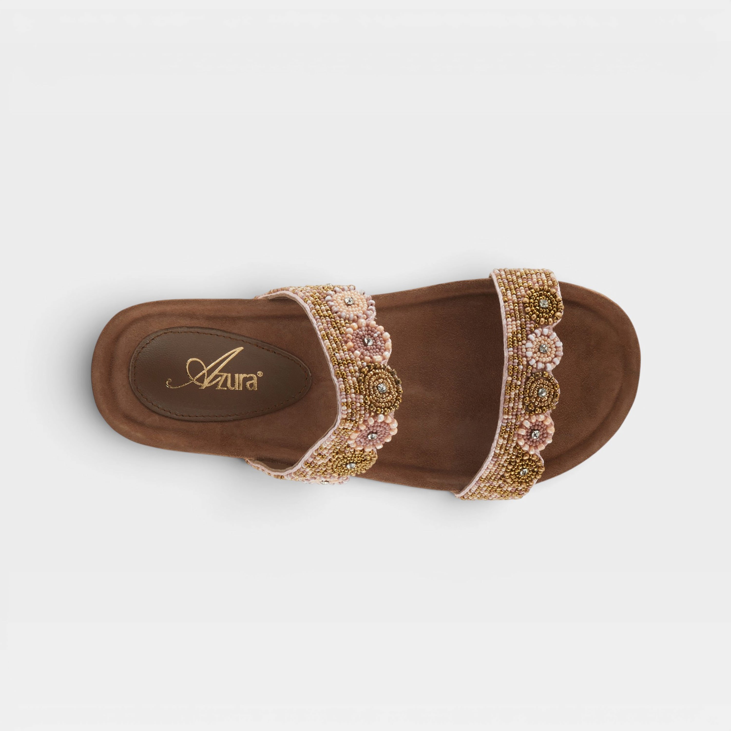 Azura Bahama Gold Multi Sandal